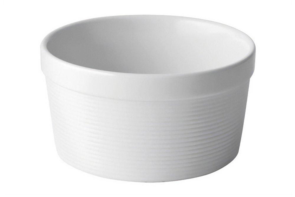 Utopia Titan Ribbed Souffle/Pie Dish 11cm
