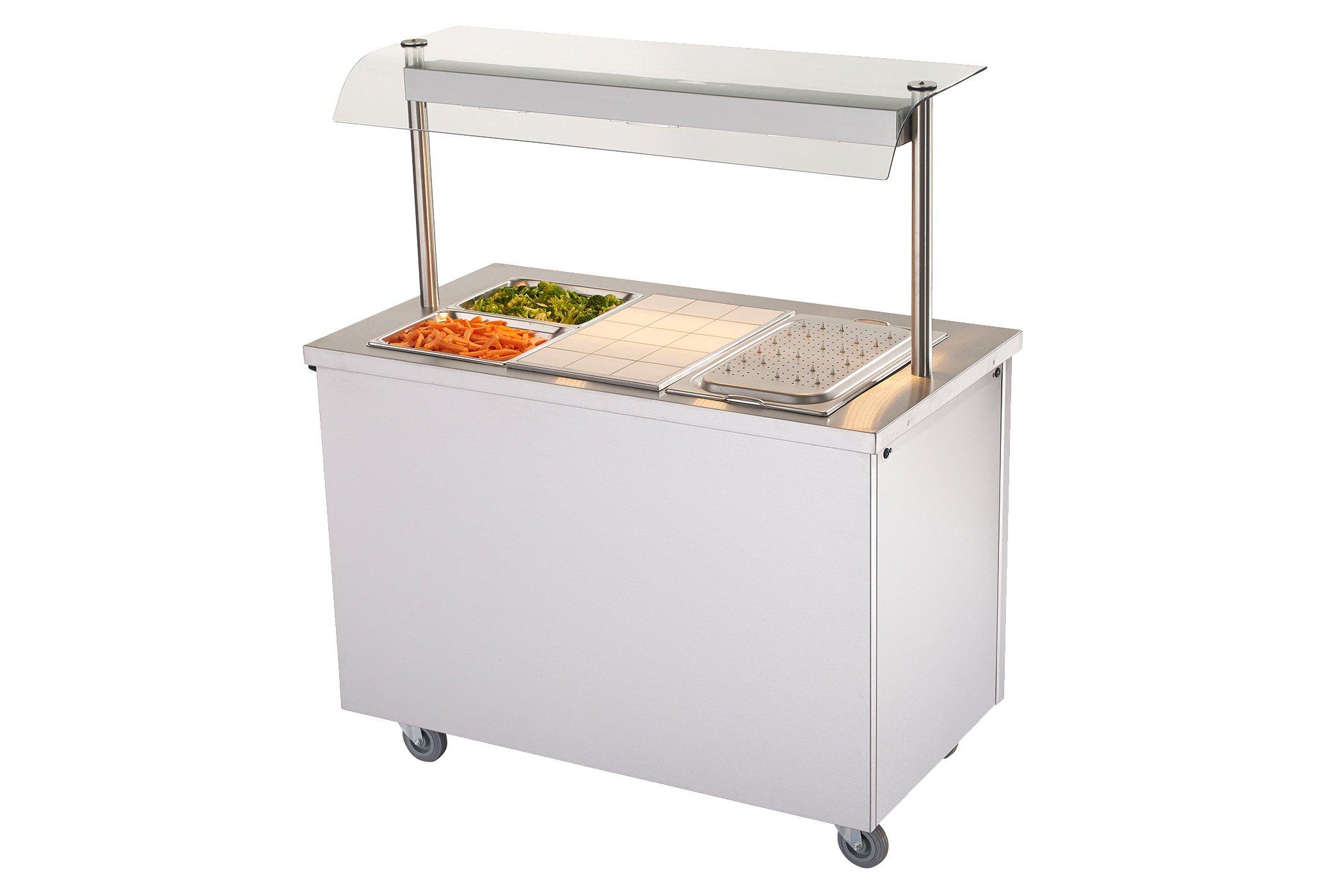 Victor BM30MSG Bain Marie Hot Cupboard with Heated Gantry