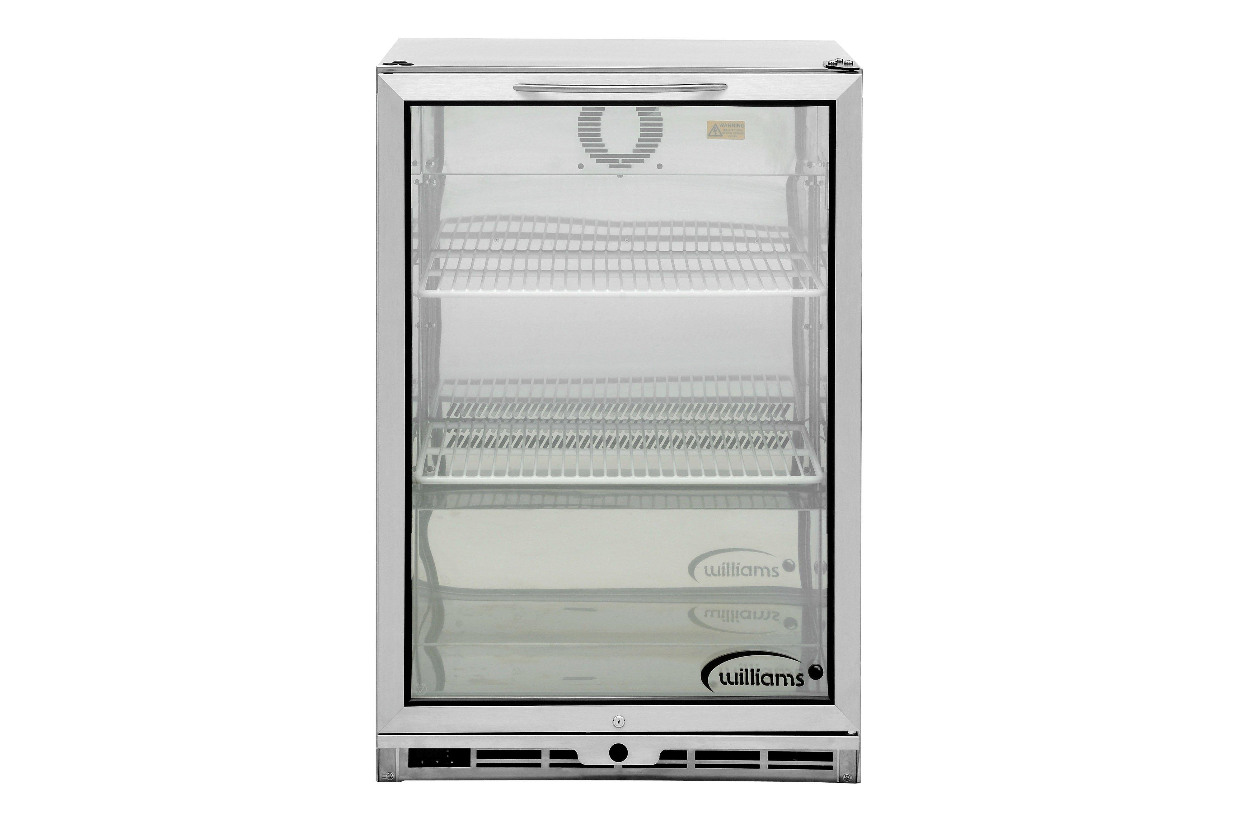 Williams BC1SS Stainless Steel Hngd 1 Dr Bottle Cooler