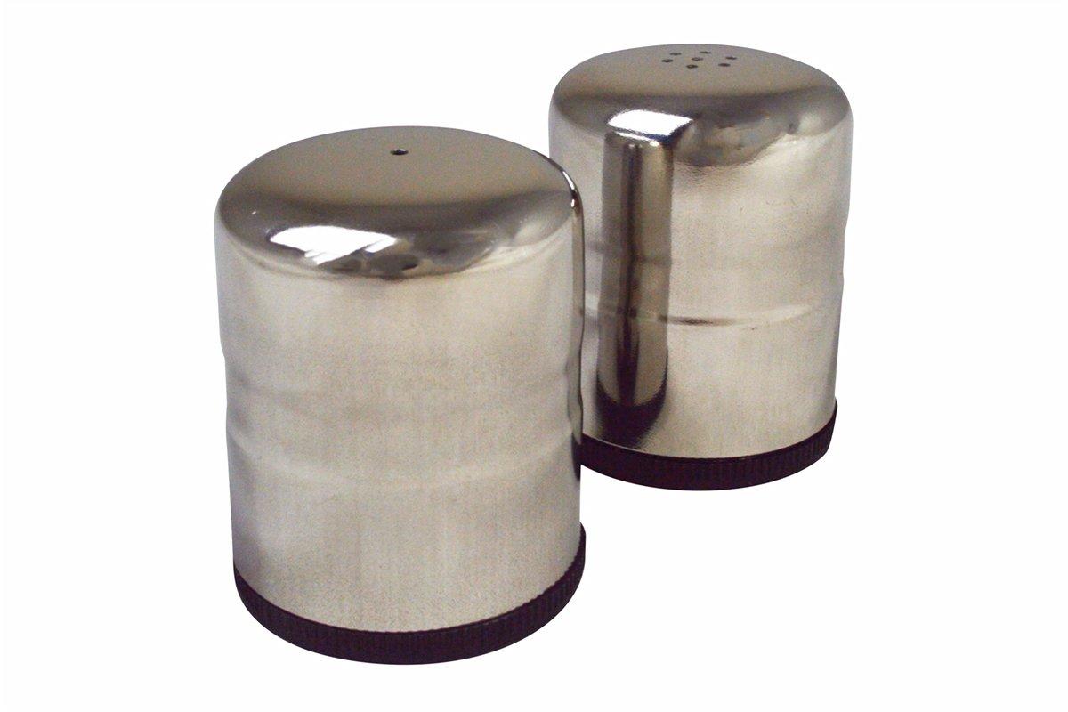 Mini Stainless Steel Salt & Pepper Set