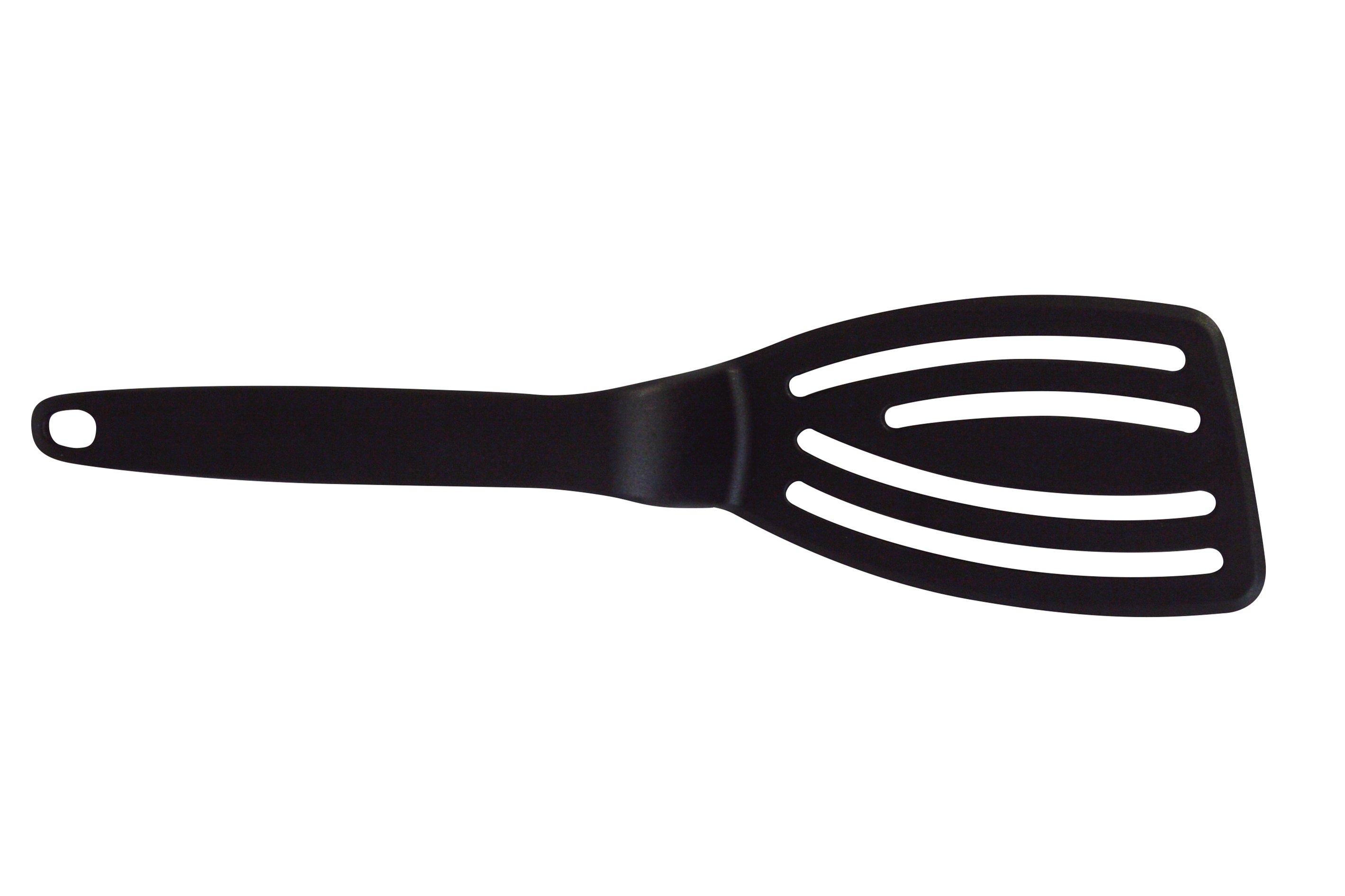Black Nylon Slotted Turner 30cm