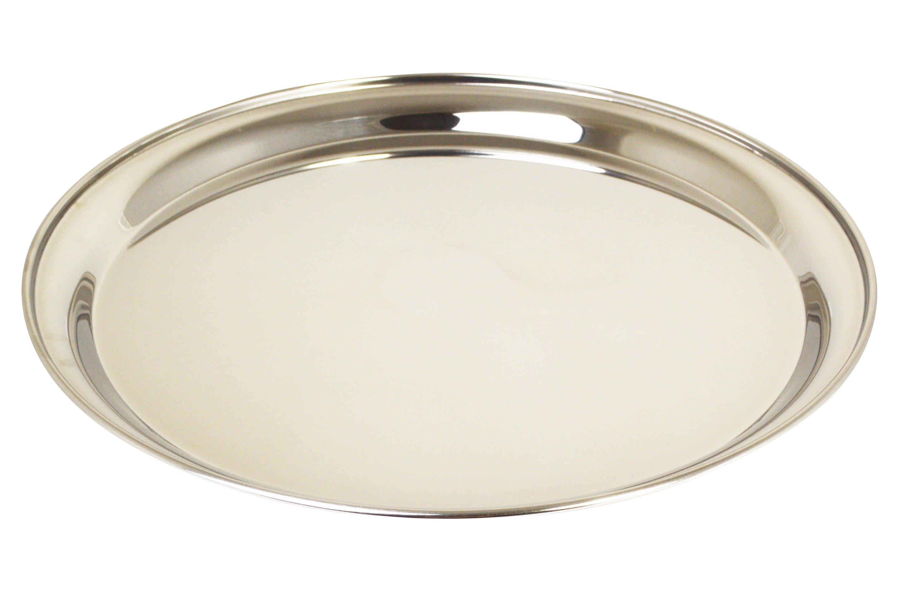 Stainless Steel Round Tray 41cm