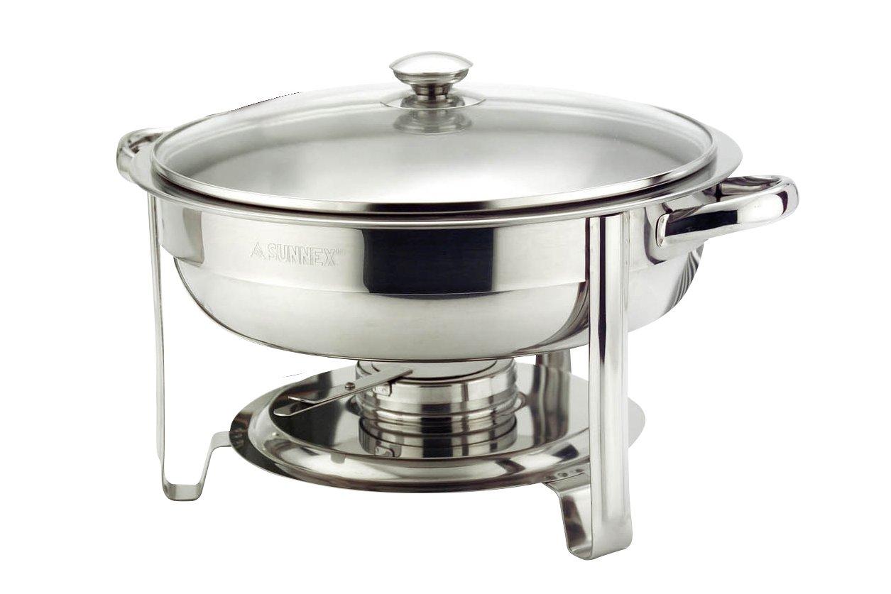 Round Chafing Dish Glass Lid