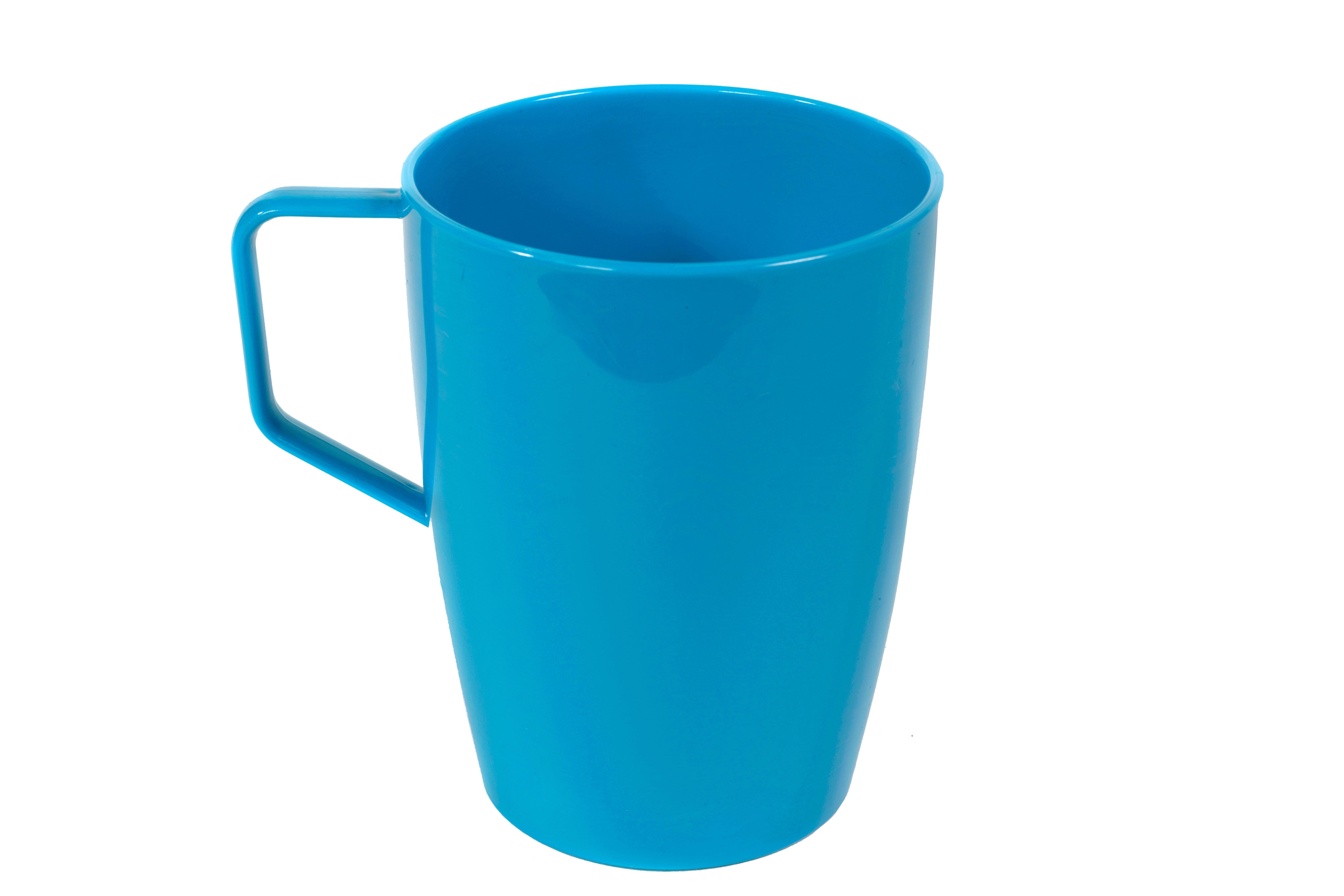 Harfield Blue Handled Polycarbonate Beaker 280ml