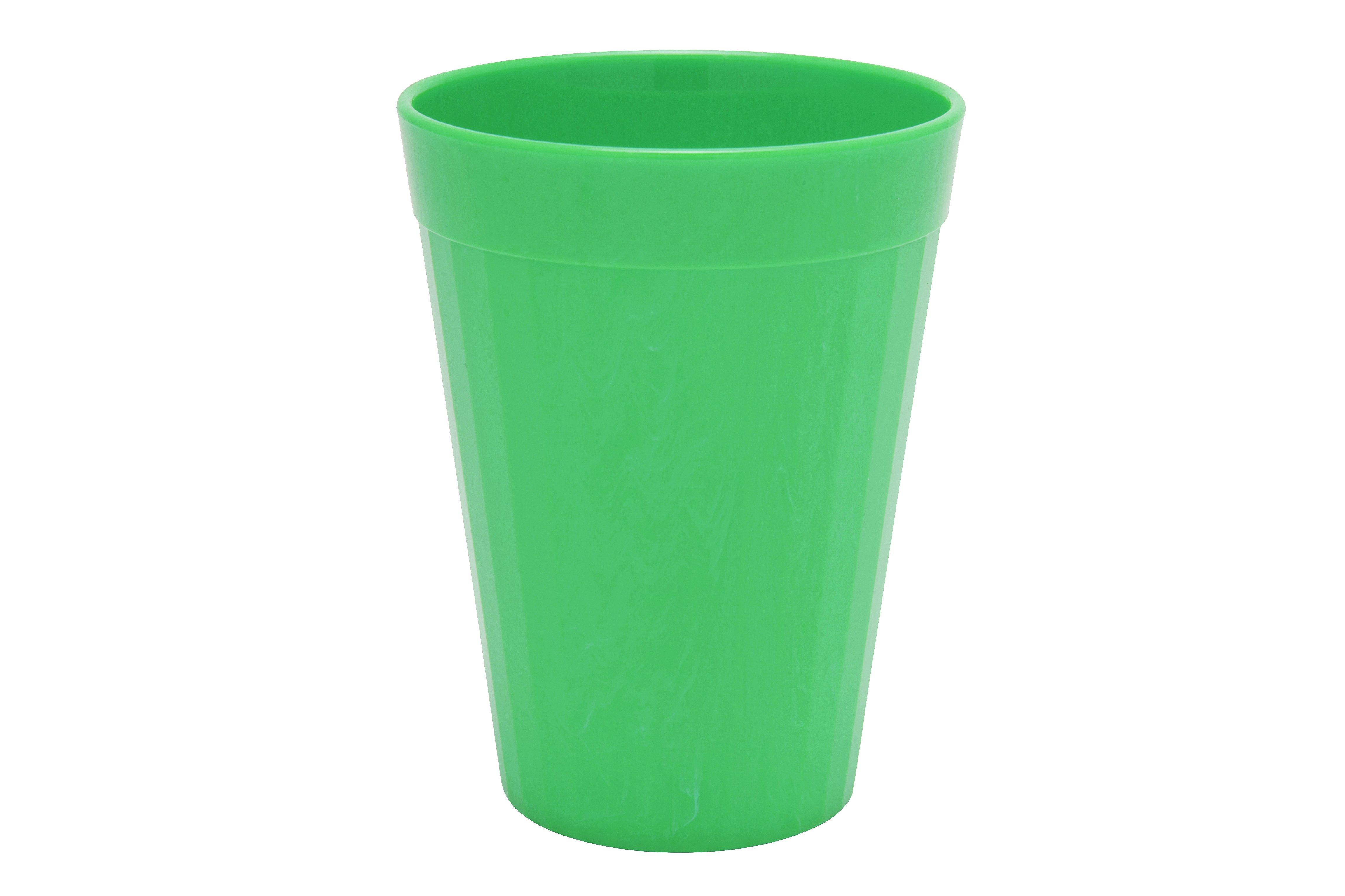 Harfield Green Fluted Polycarbonate Tumbler 200ml