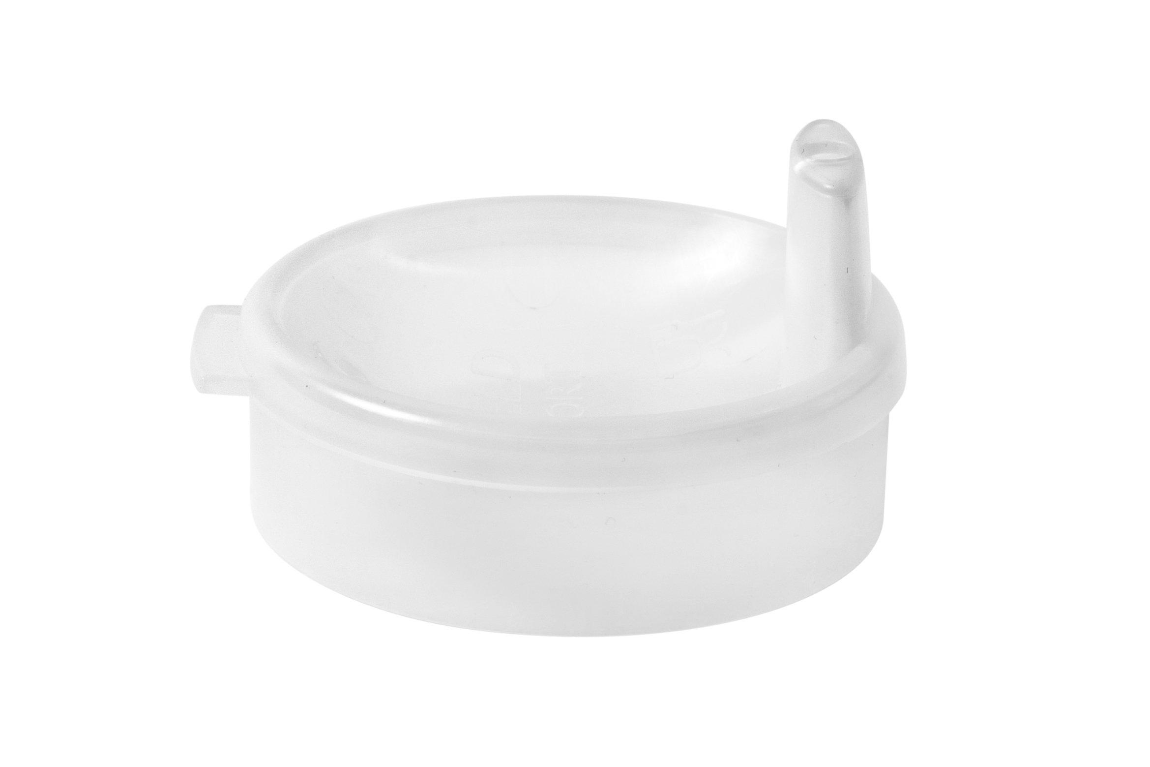 Harfield Clear Narrow Spout Lid for Double Handled Polycarbonate Mug