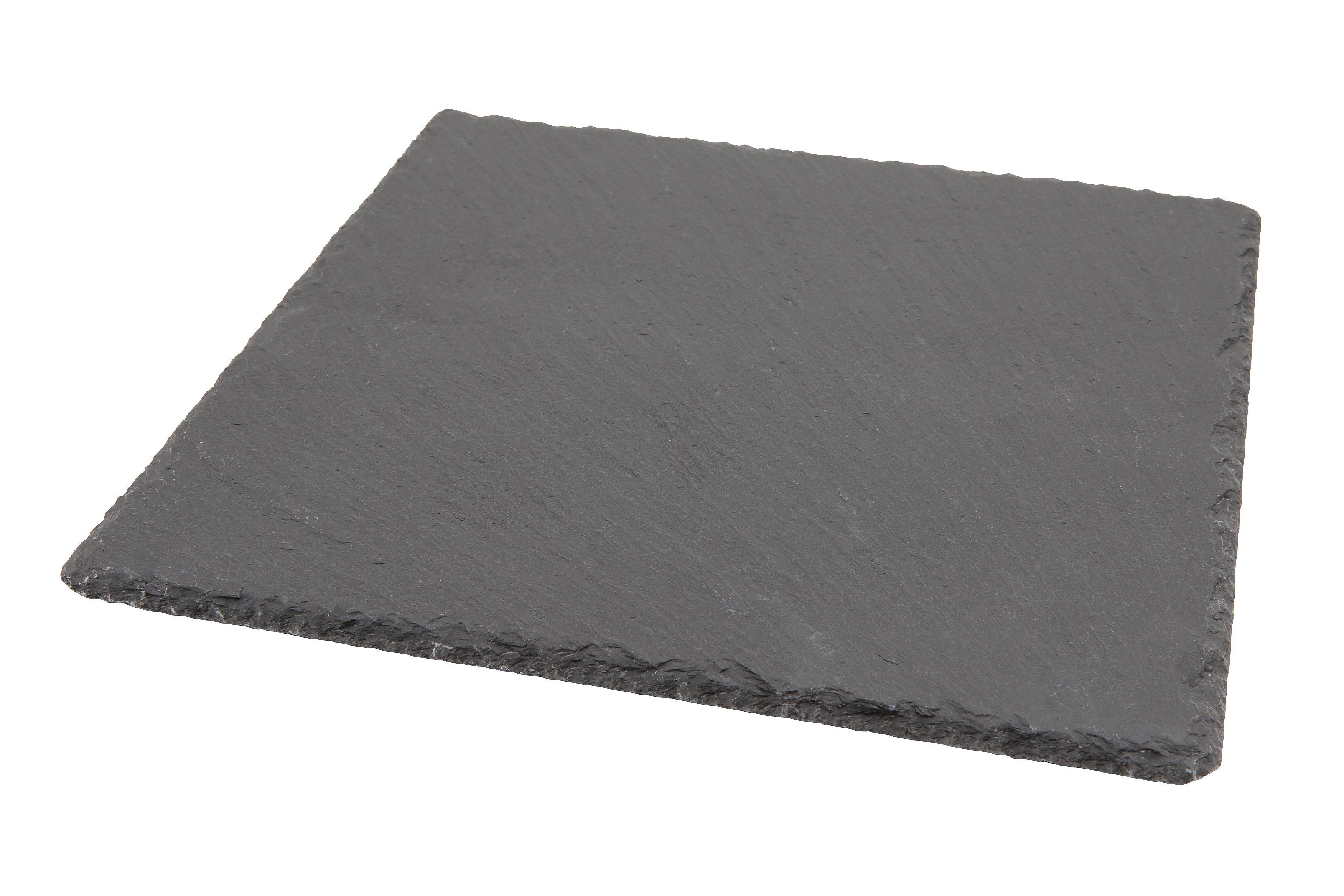 Natural Edge Square Slate 28cm