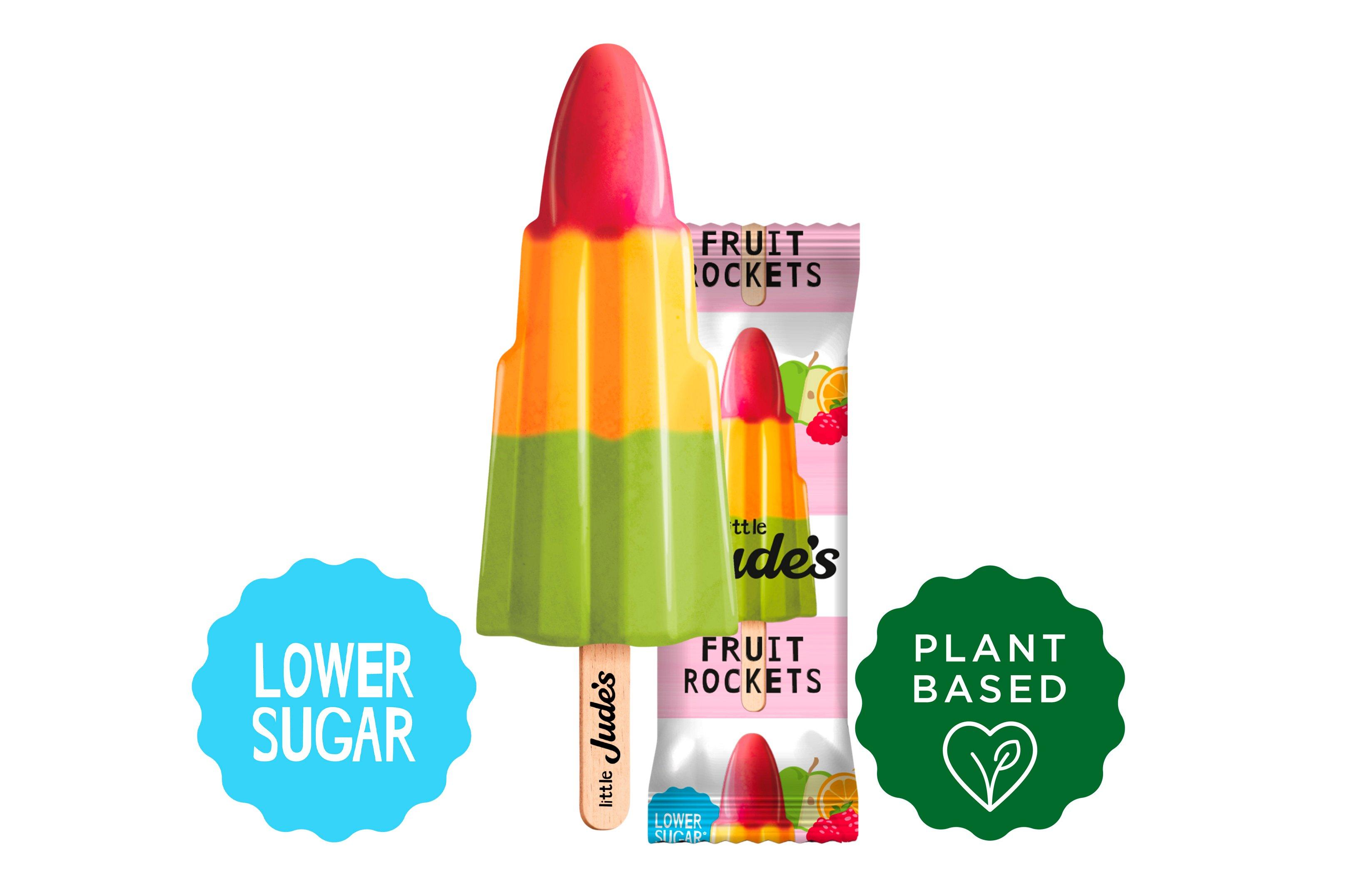Little Jude's Fruit & Veg Rocket Lolly