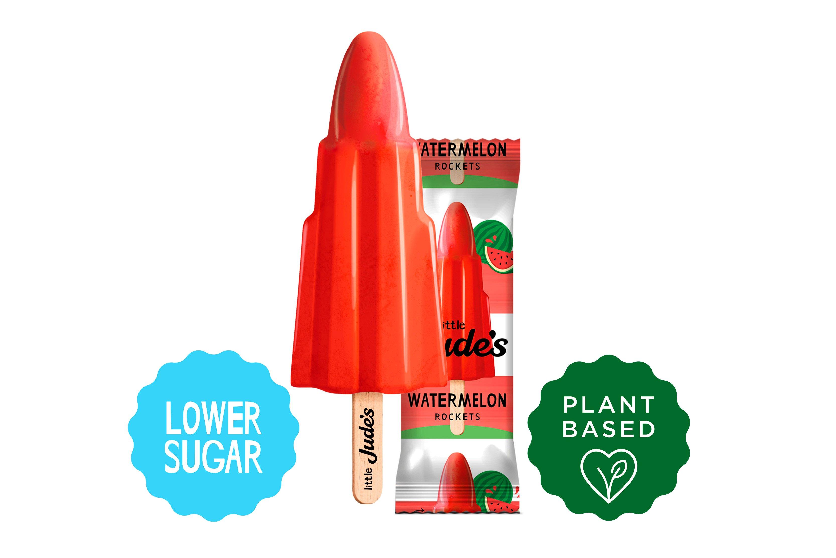 Little Jude's Watermelon Rockets Lolly