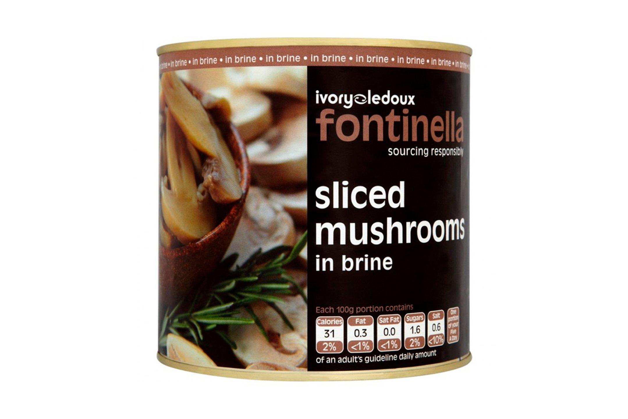 Fontinella Sliced Mushrooms