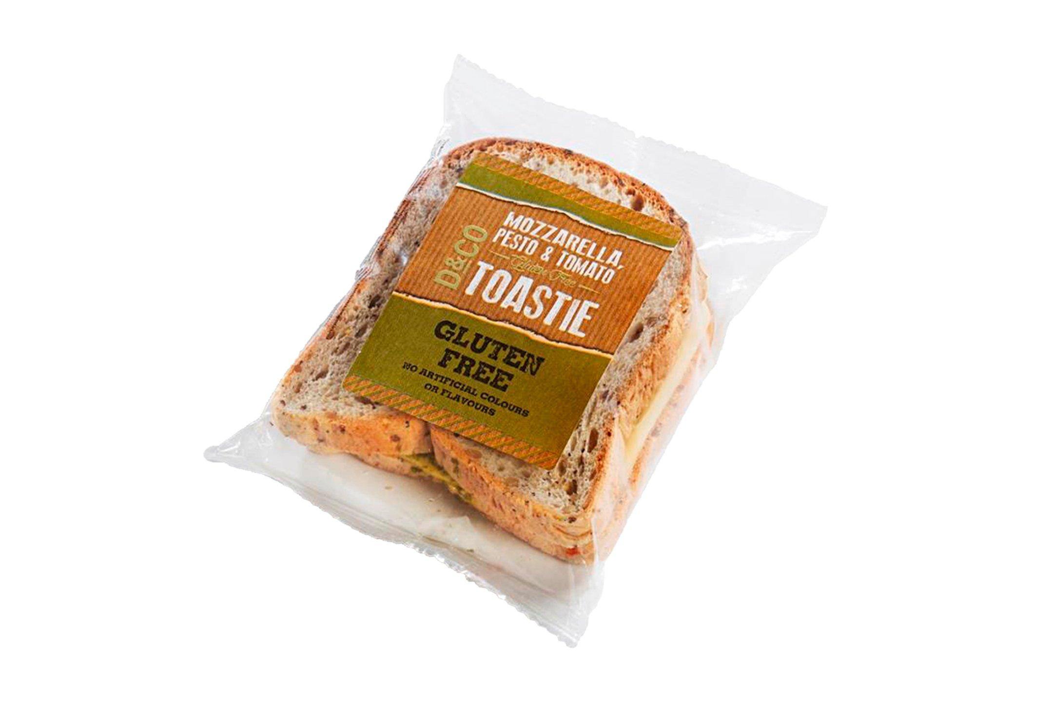 D&CO Kitchen Mozzarella & Pesto Gluten Free Toastie
