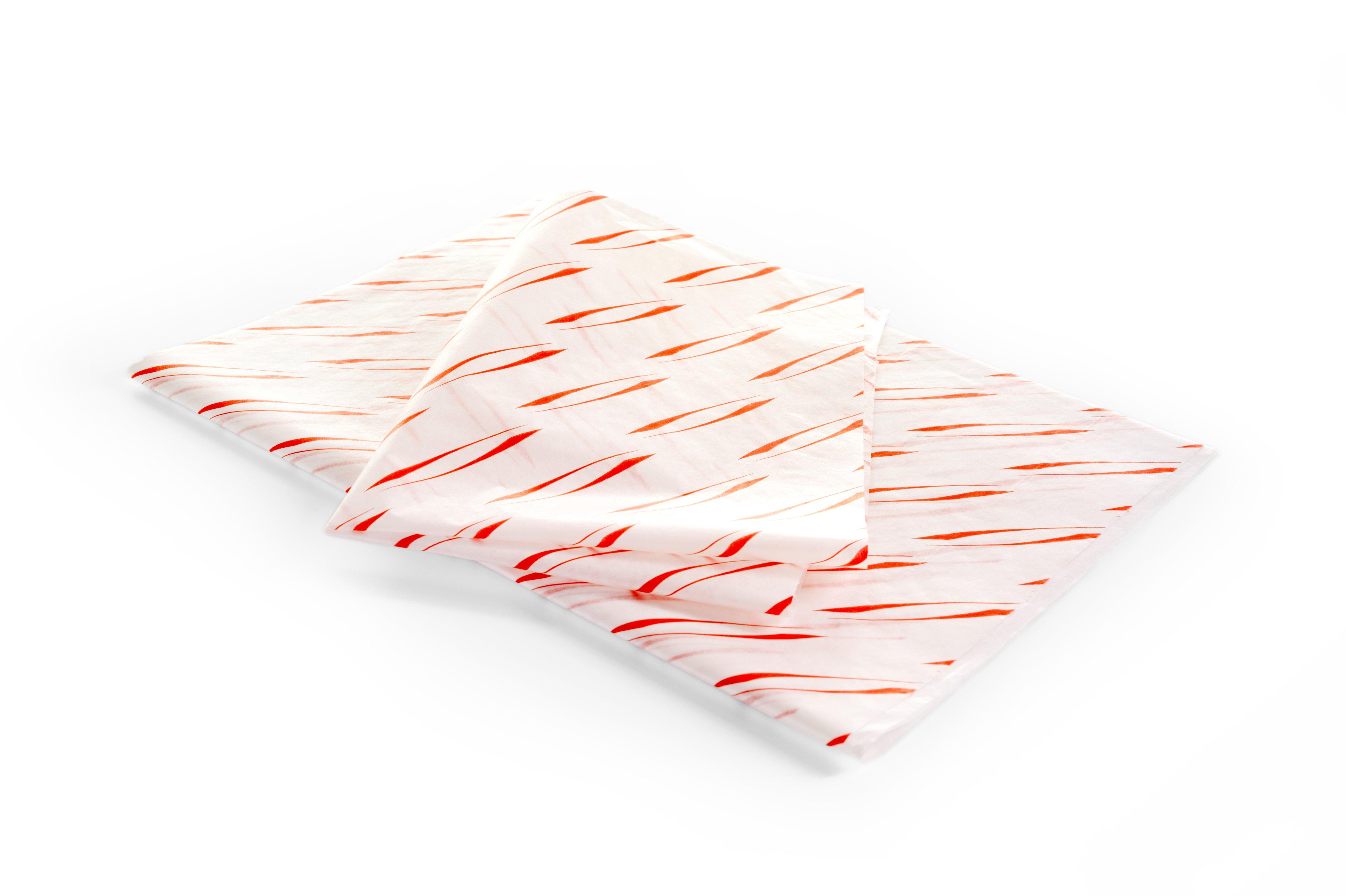 Red Eco Burger Wraps - 10x12.8"/25x32cm