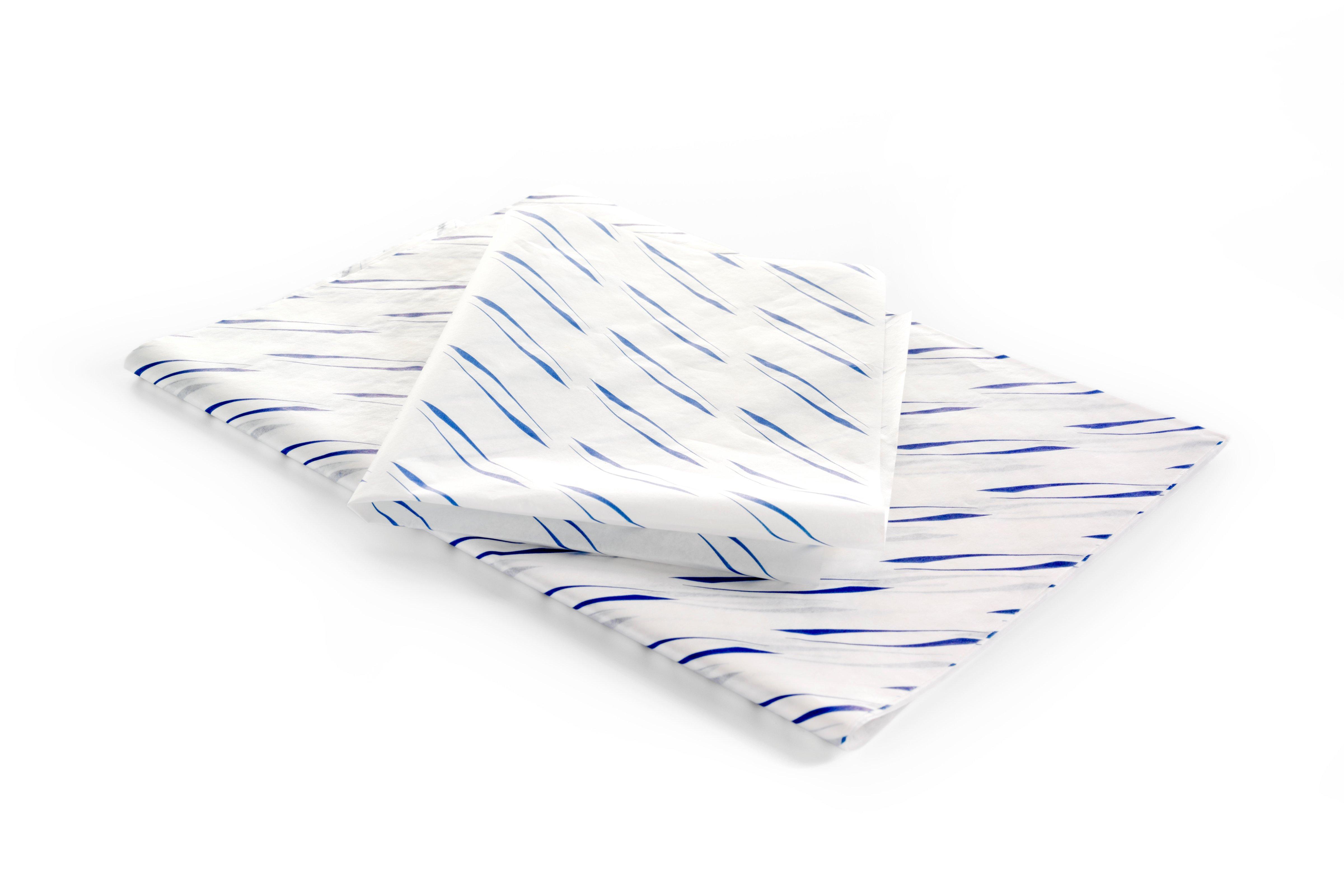 Blue Eco Burger Wraps - 10x12.8"/25x32cm