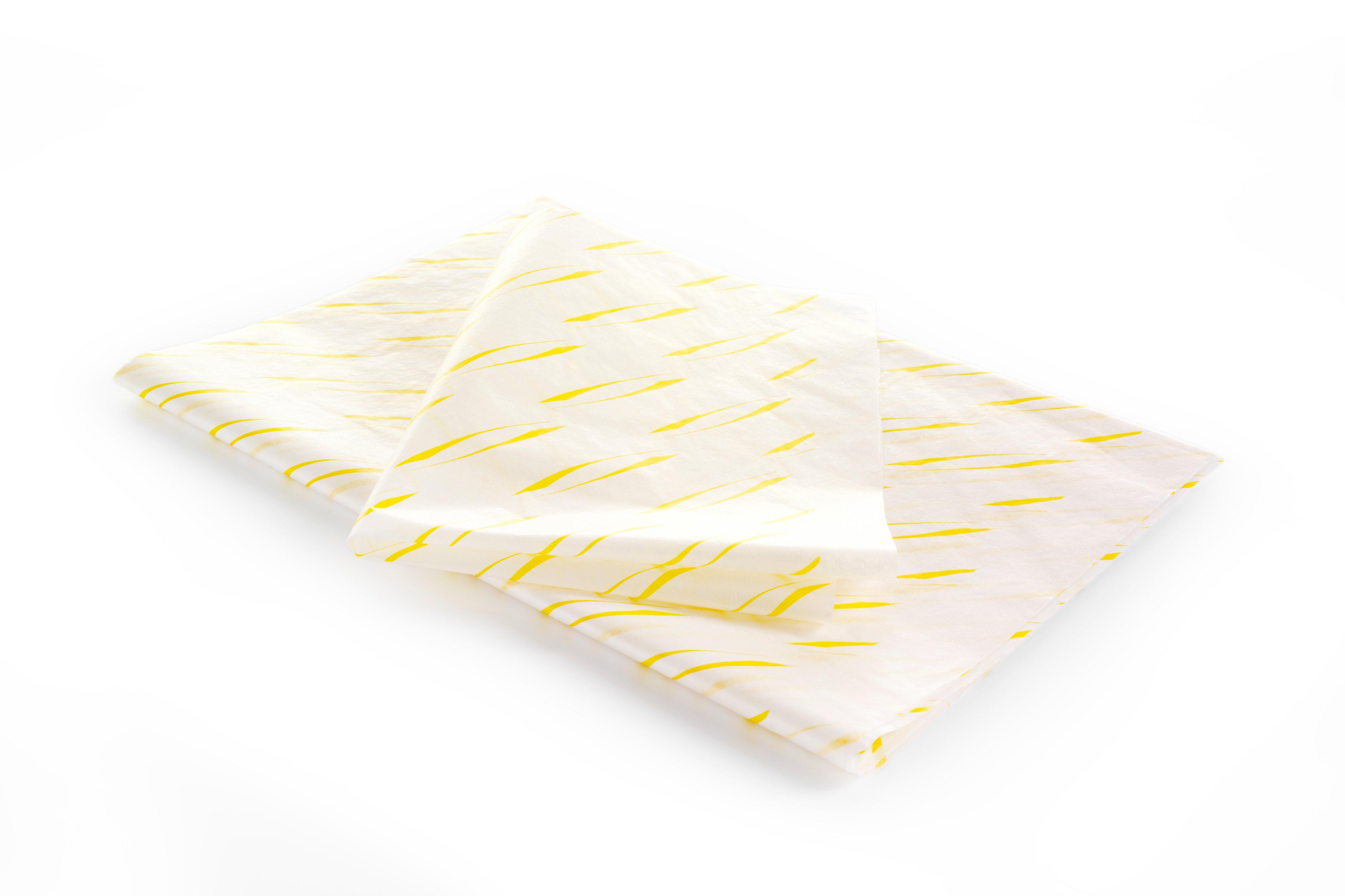 Yellow Eco Burger Wraps - 10x12.8"/25x32cm