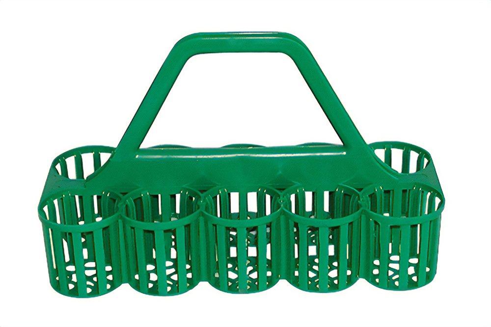 Green Plastic Bottle Carrier