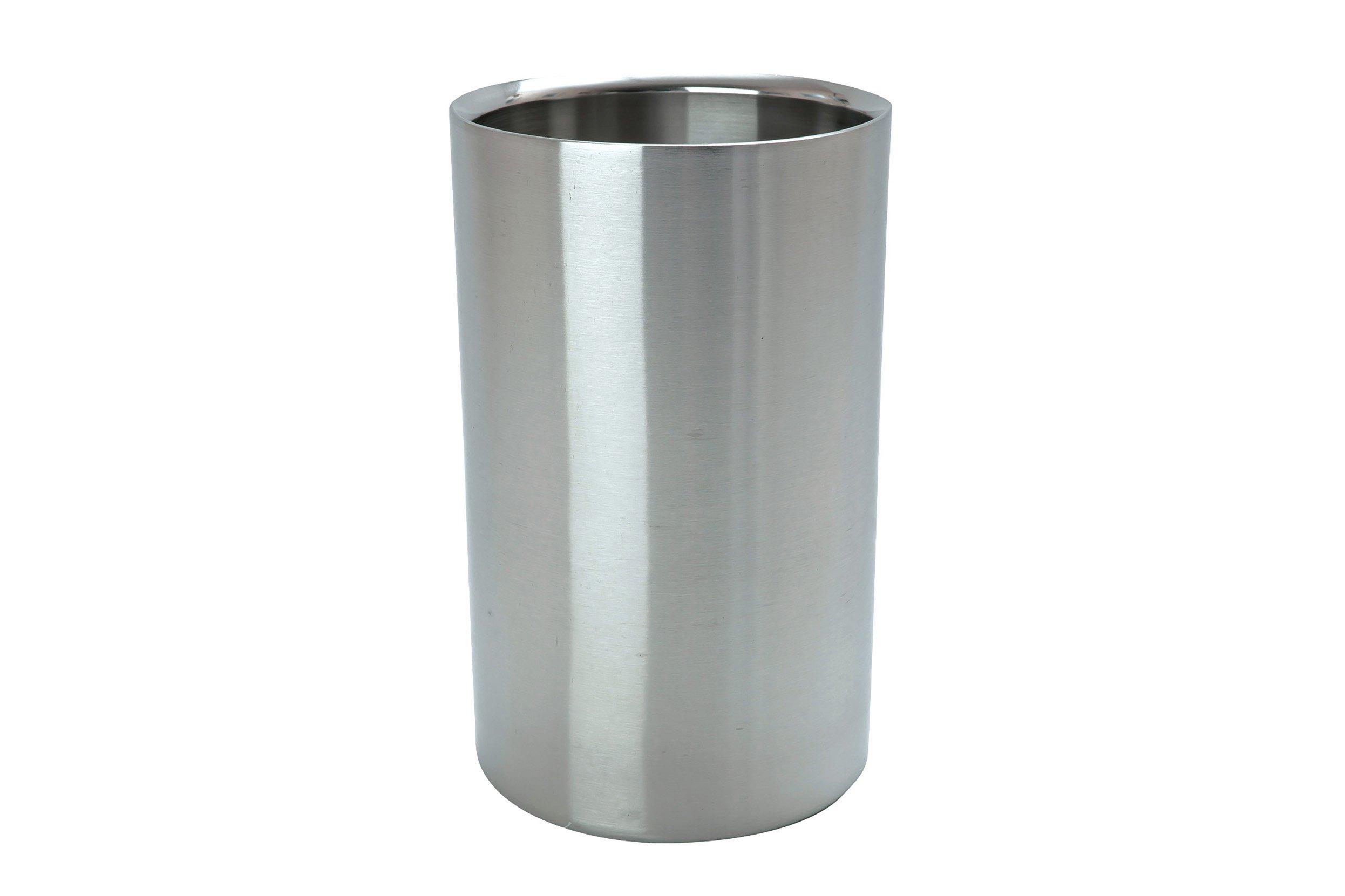 Brushed Stainless Steel Finish Wine Cooler