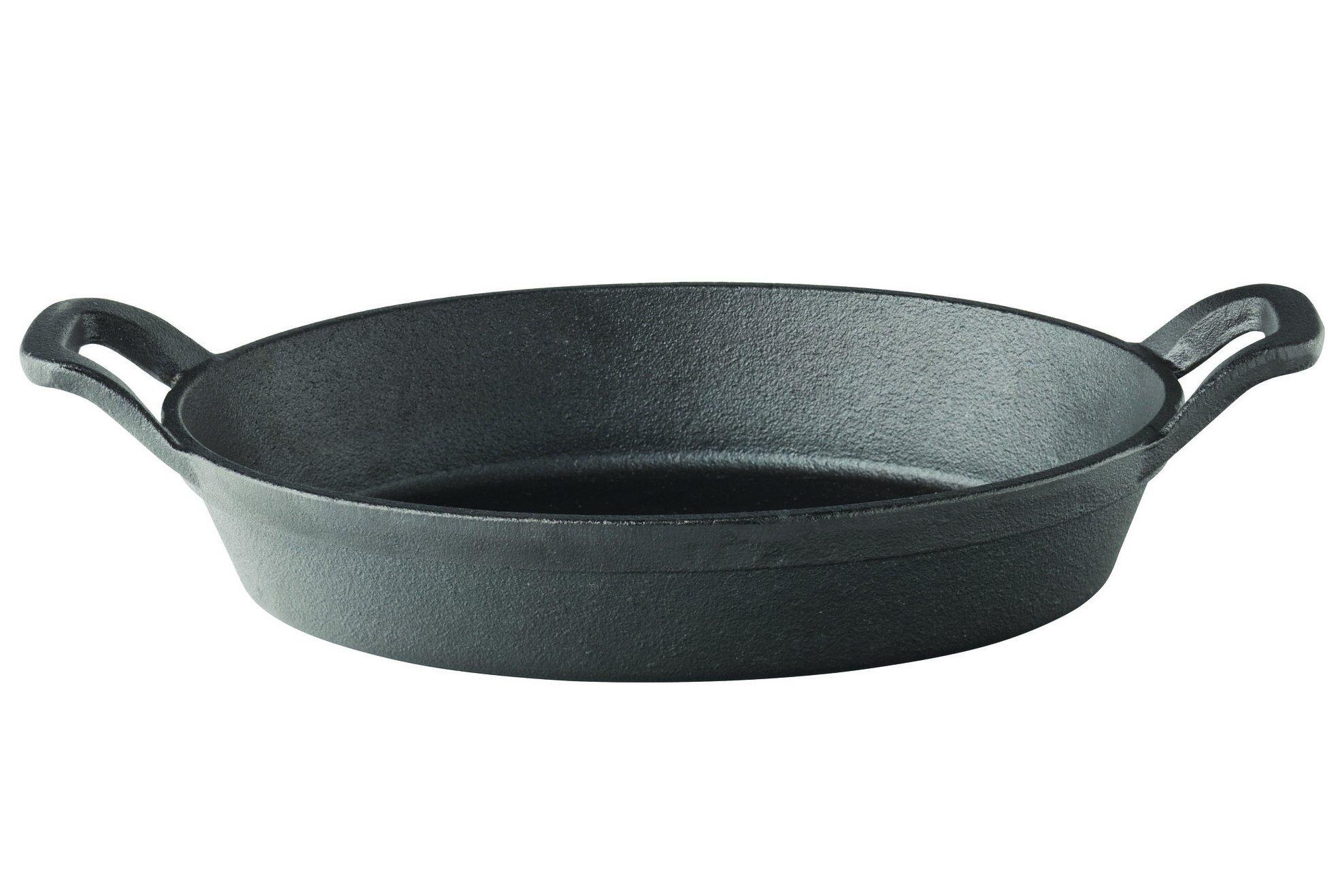 Utopia Cast Iron Oval Eared Dish 24cm