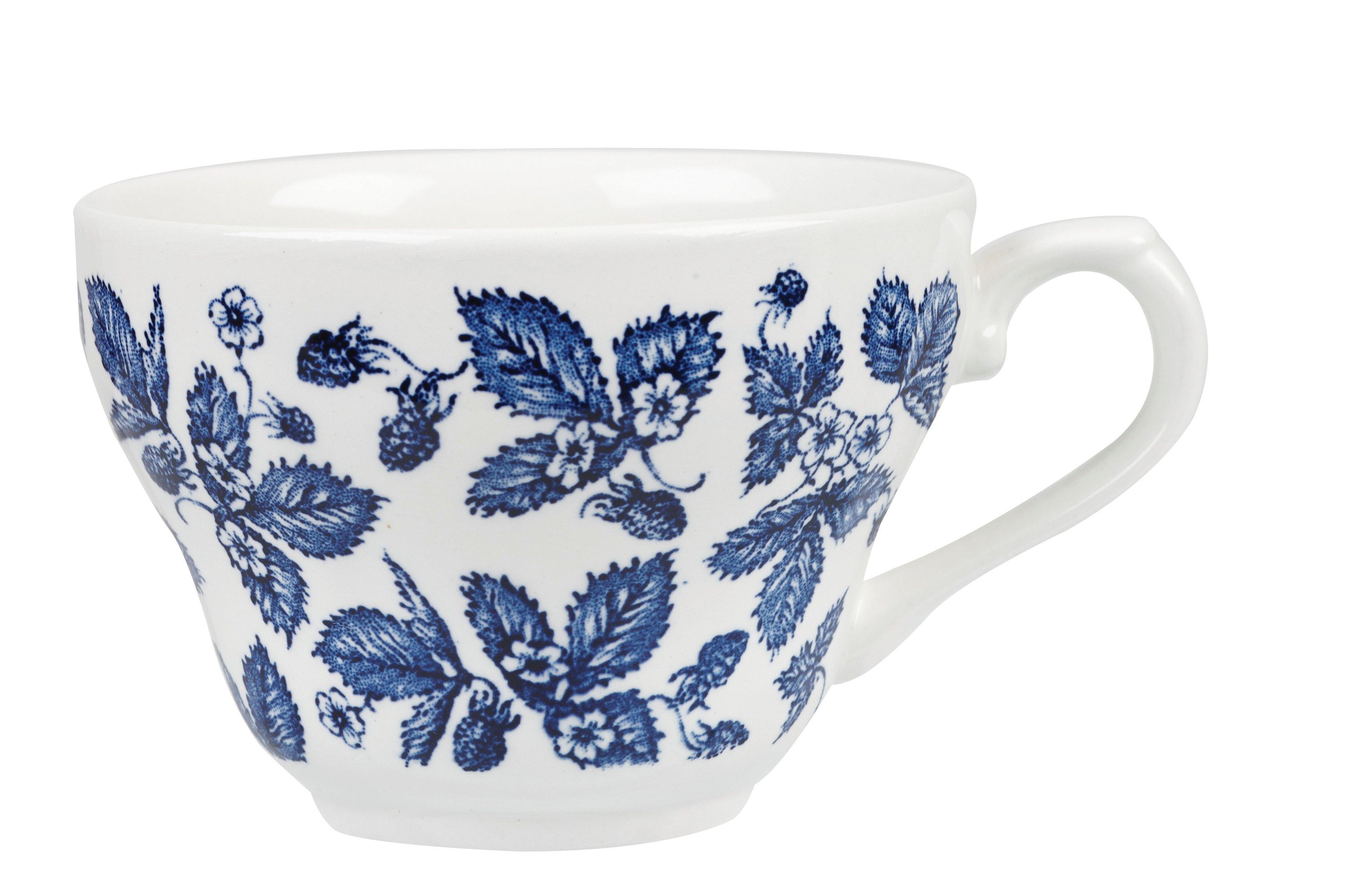 Churchill Blue Bramble Georgian Teacup
