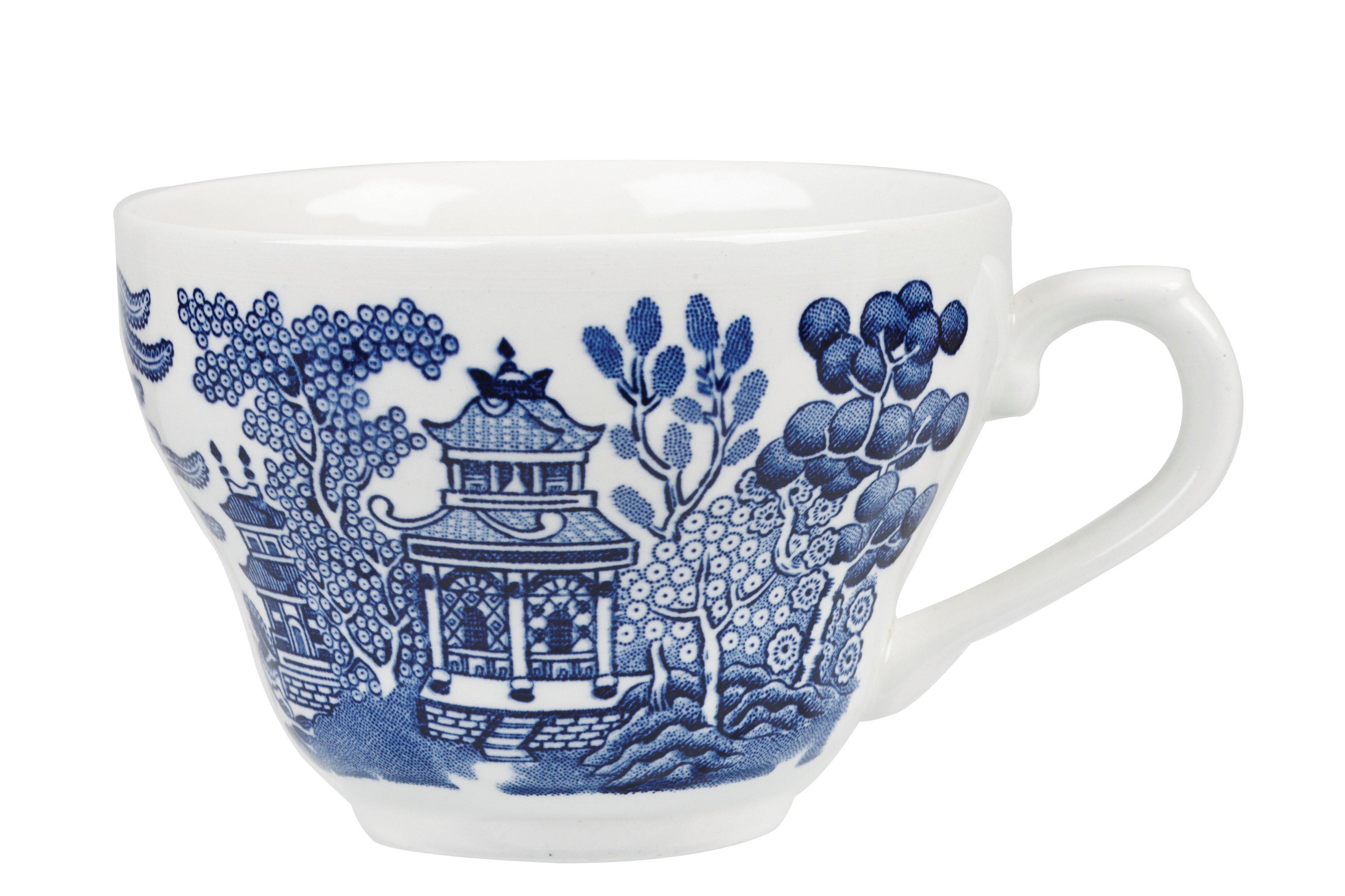 Churchill Blue Willow Georgian Tea Cup