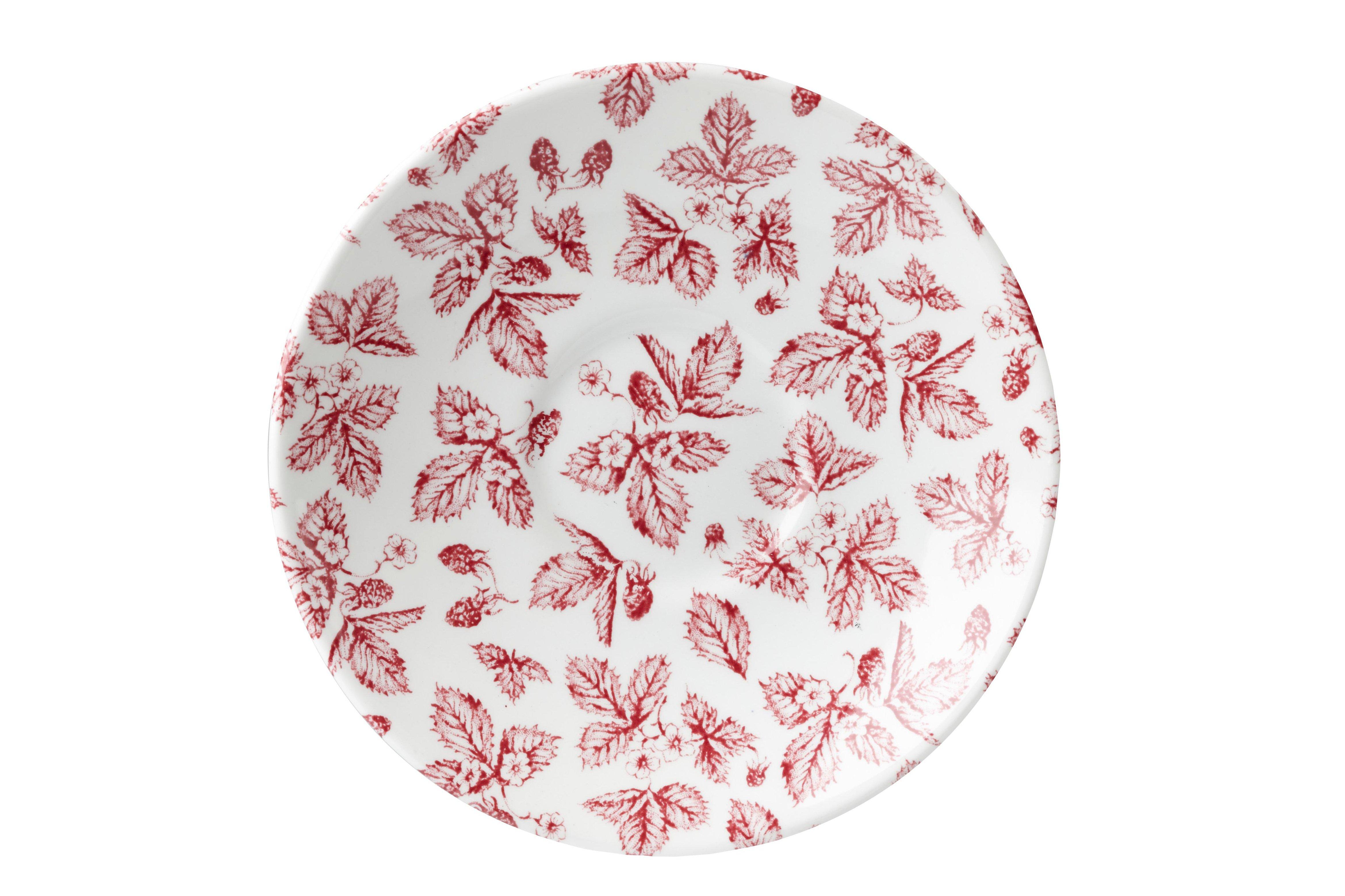 Churchill Cranberry Bramble Georgian Tea Saucer