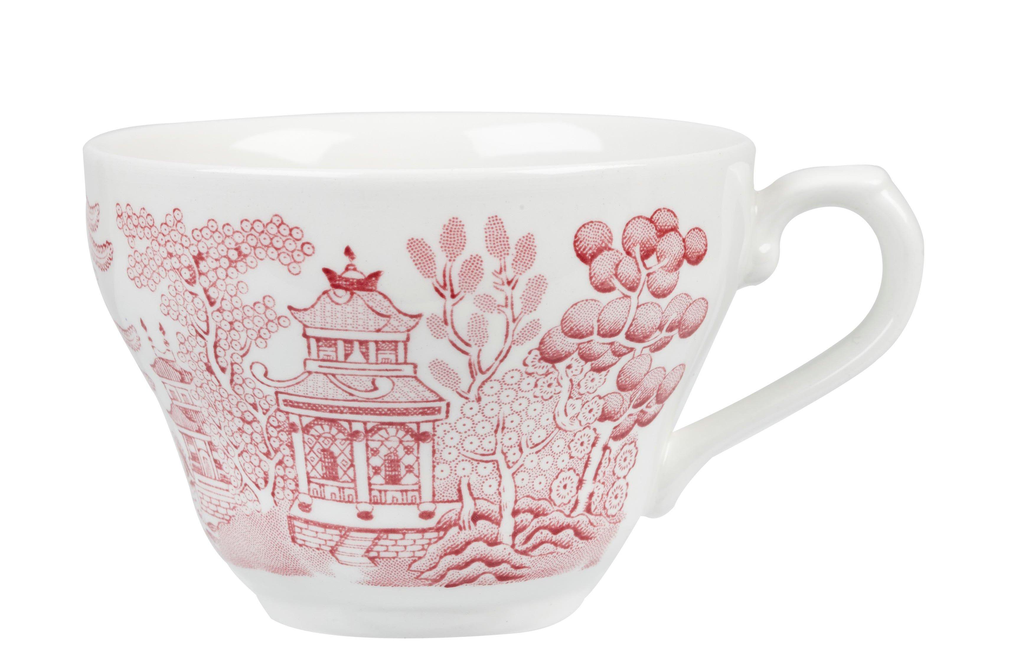 Churchill Cranberry Willow Georgian Tea Cup