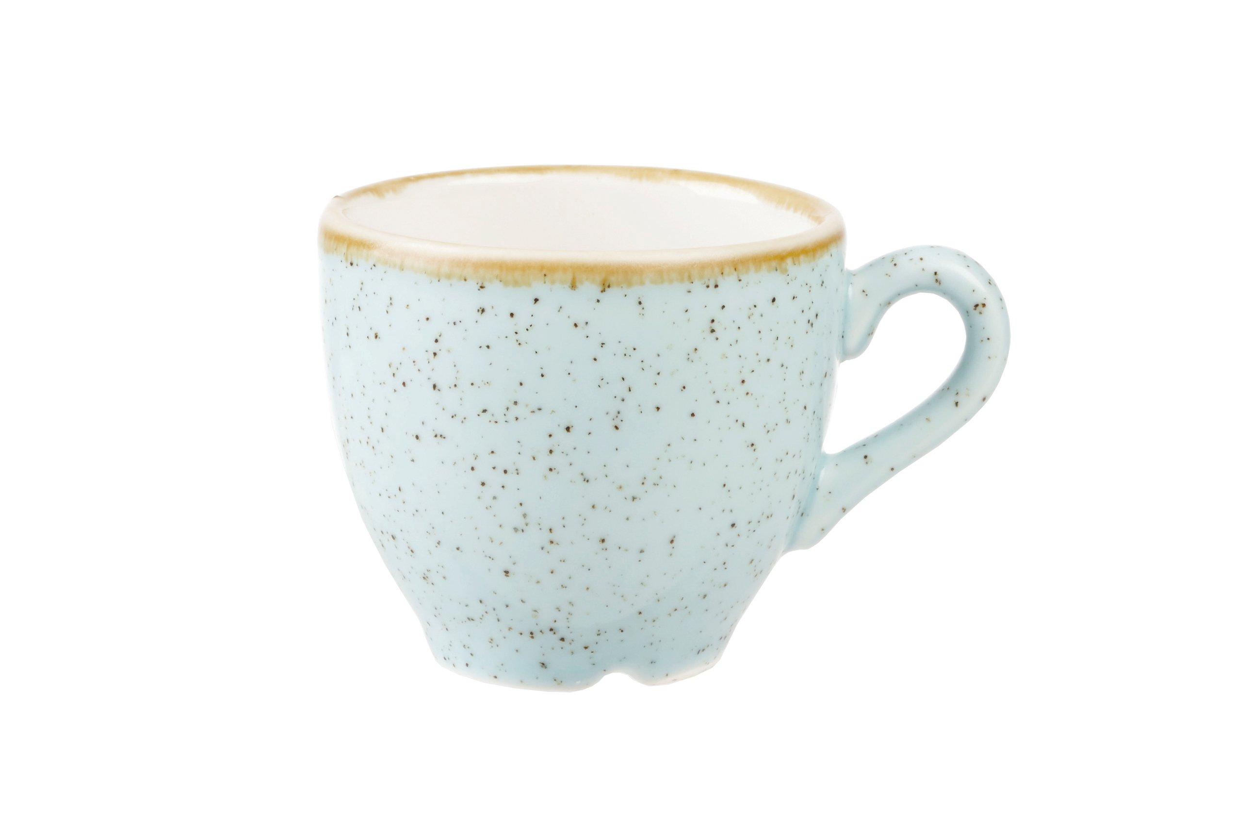 Churchill Stonecast Duck Egg 90ml Espresso Cup