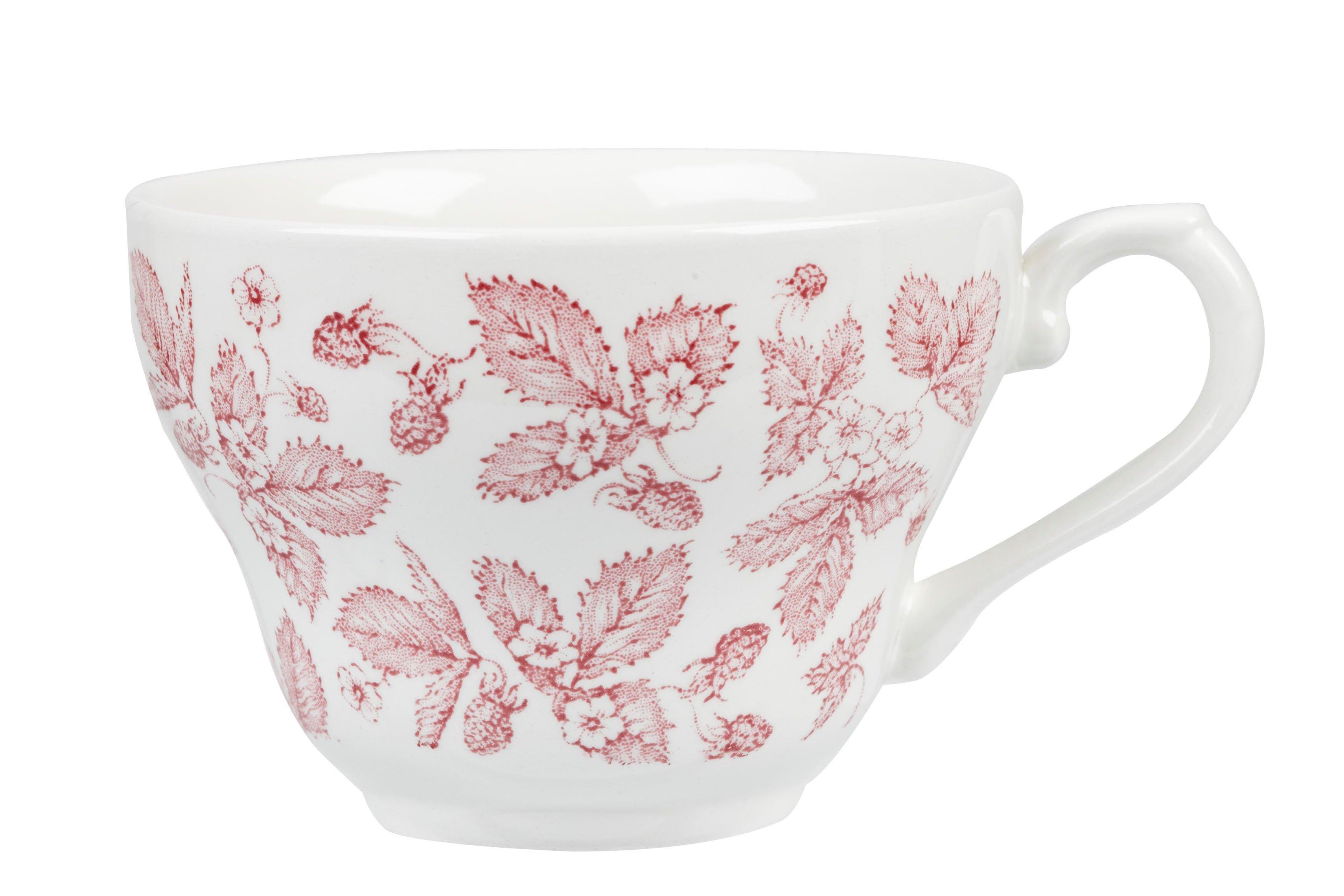 Churchill Cranberry Bramble Georgian Tea Cup