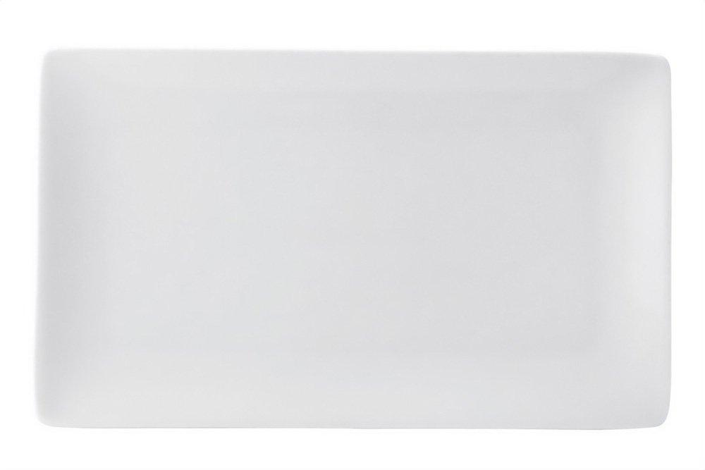Utopia Pure White Rectangular Plate 28x16cm