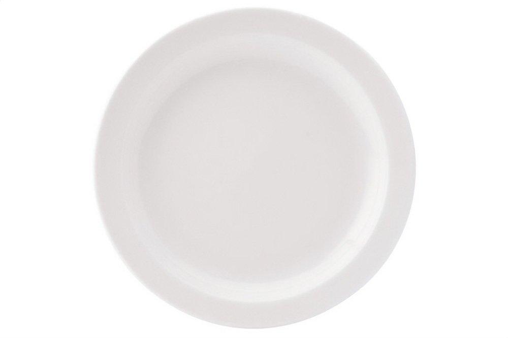 Utopia Pure White Narrow Rim Plate 16.7cm