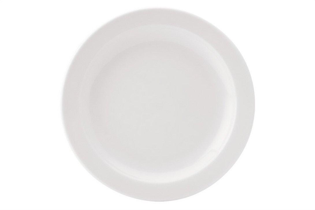 Utopia Pure White Narrow Rim Plate 20.6cm