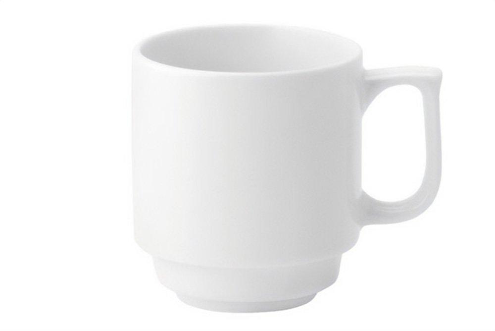 Utopia Pure White Stacking Mug