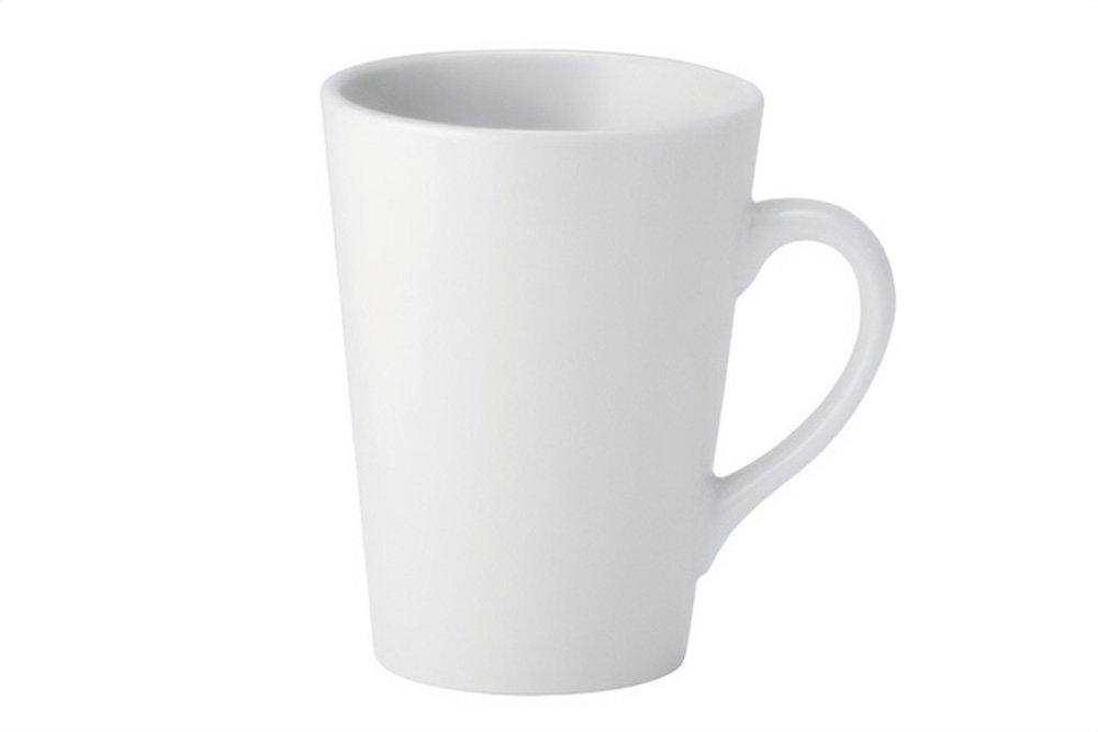 Utopia Pure White Latte Mug