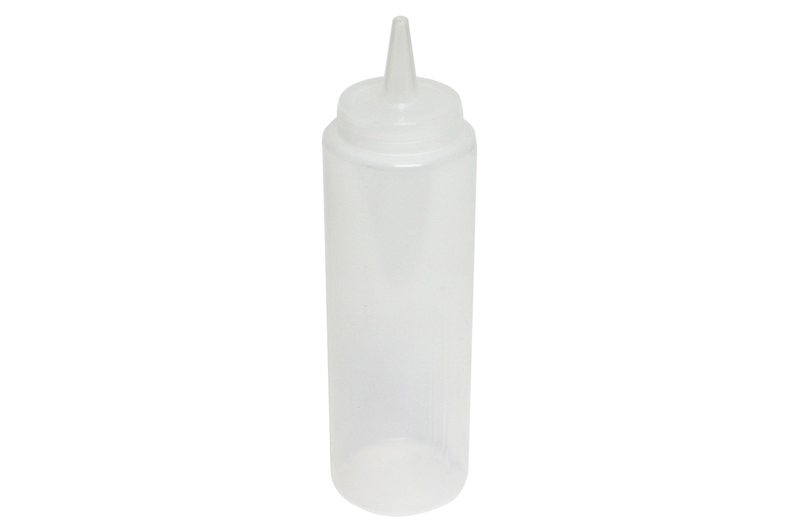 Clear Squeezy Sauce Bottle 240ml