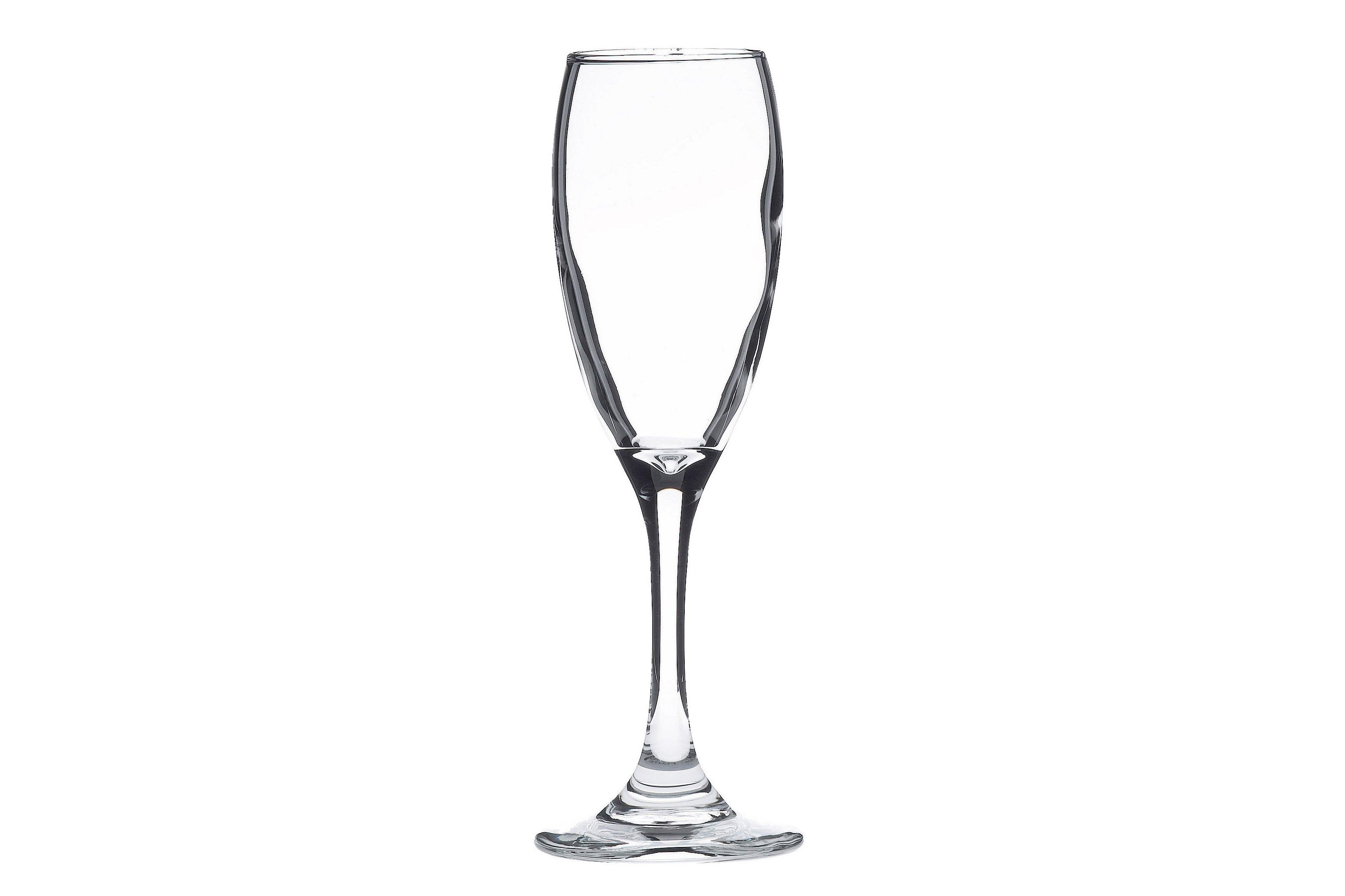 Teardrop Tall Flute Glass 168ml