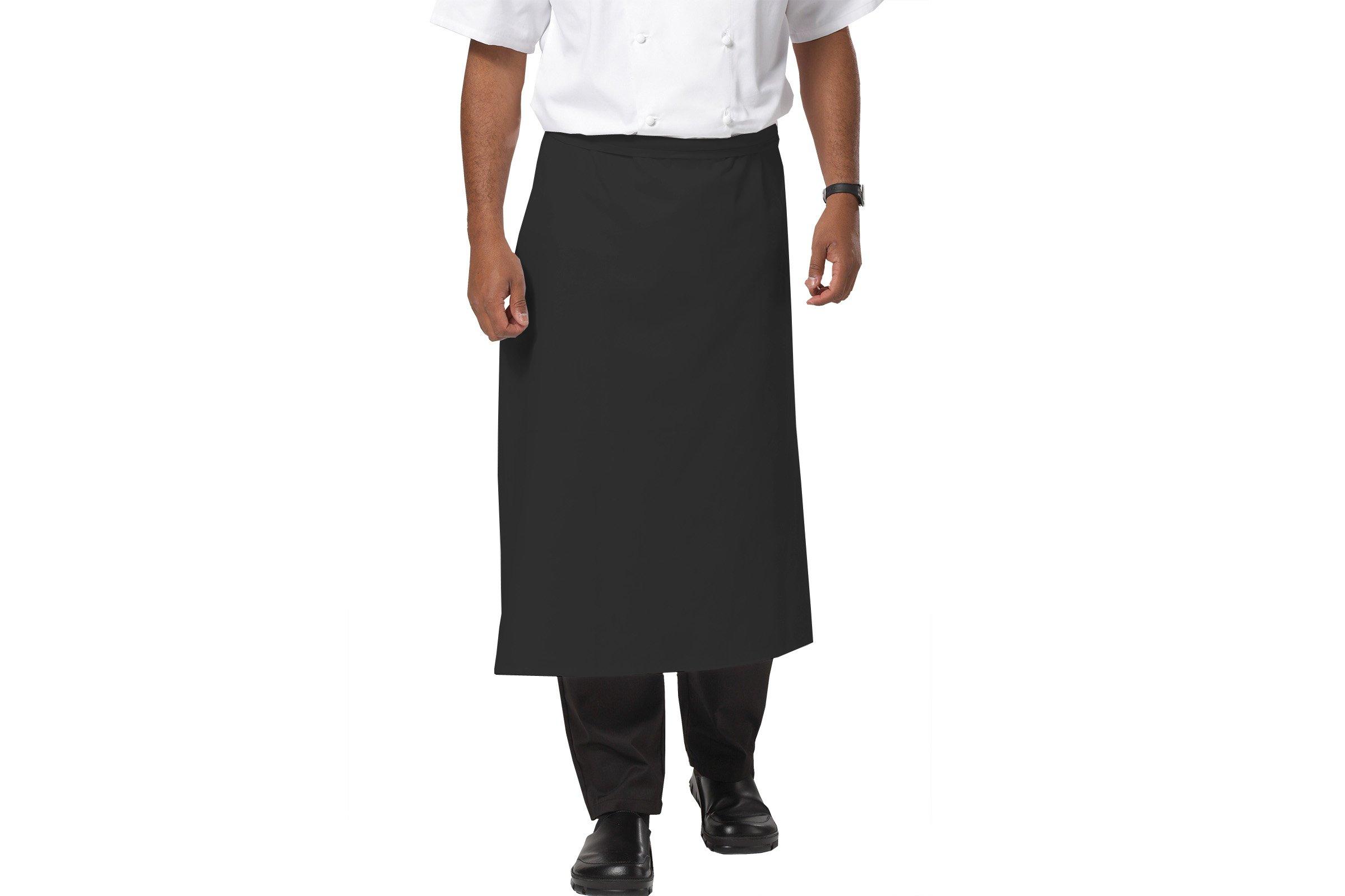 Black Waist Apron 91x91cm
