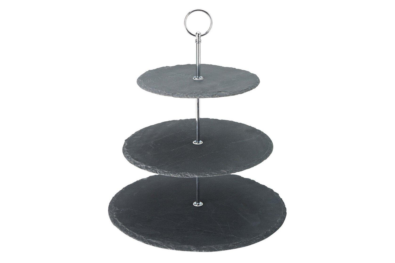 3 Tier Slate Cake Stand