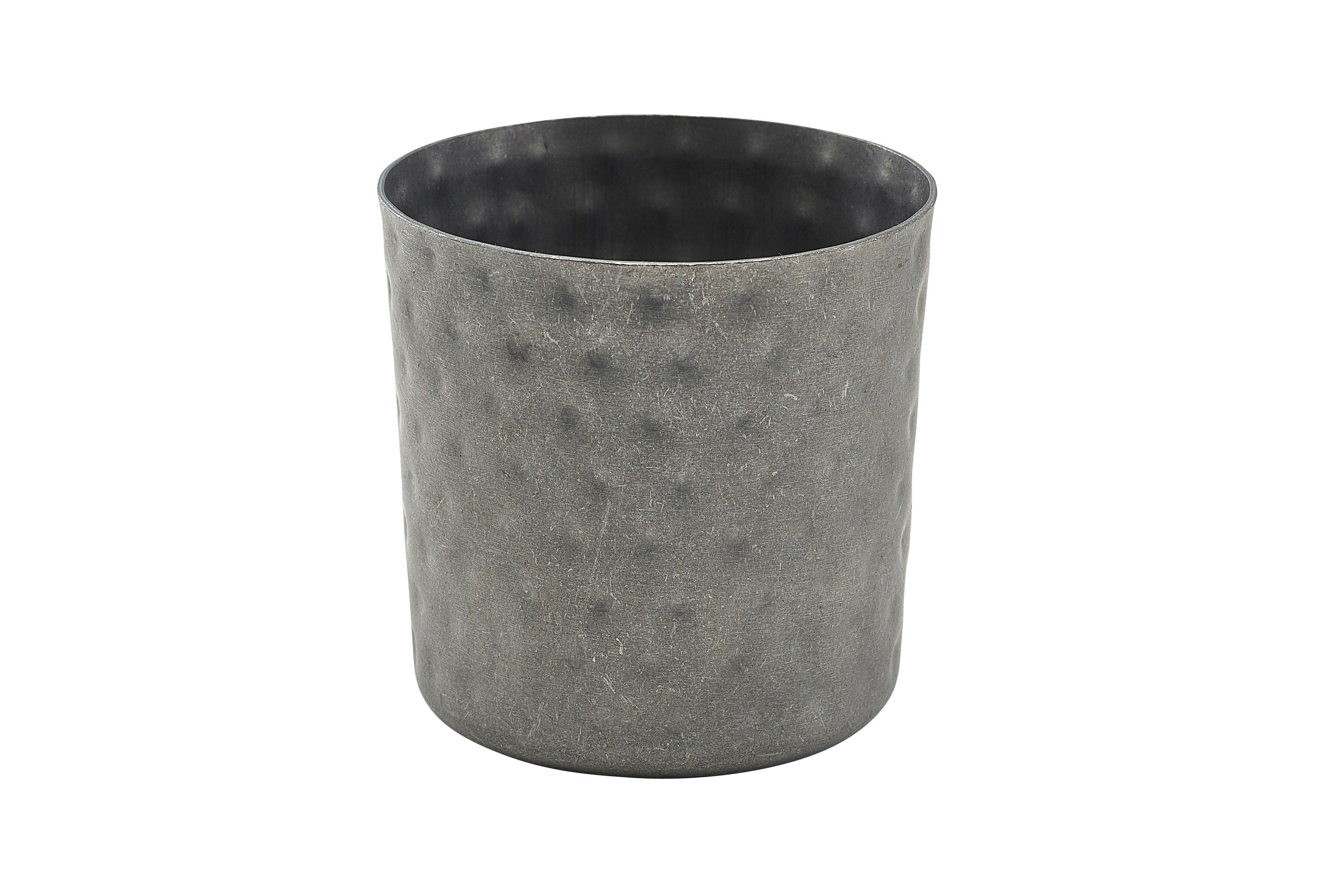 Vintage Steel Hammered Serving Cup 400ml