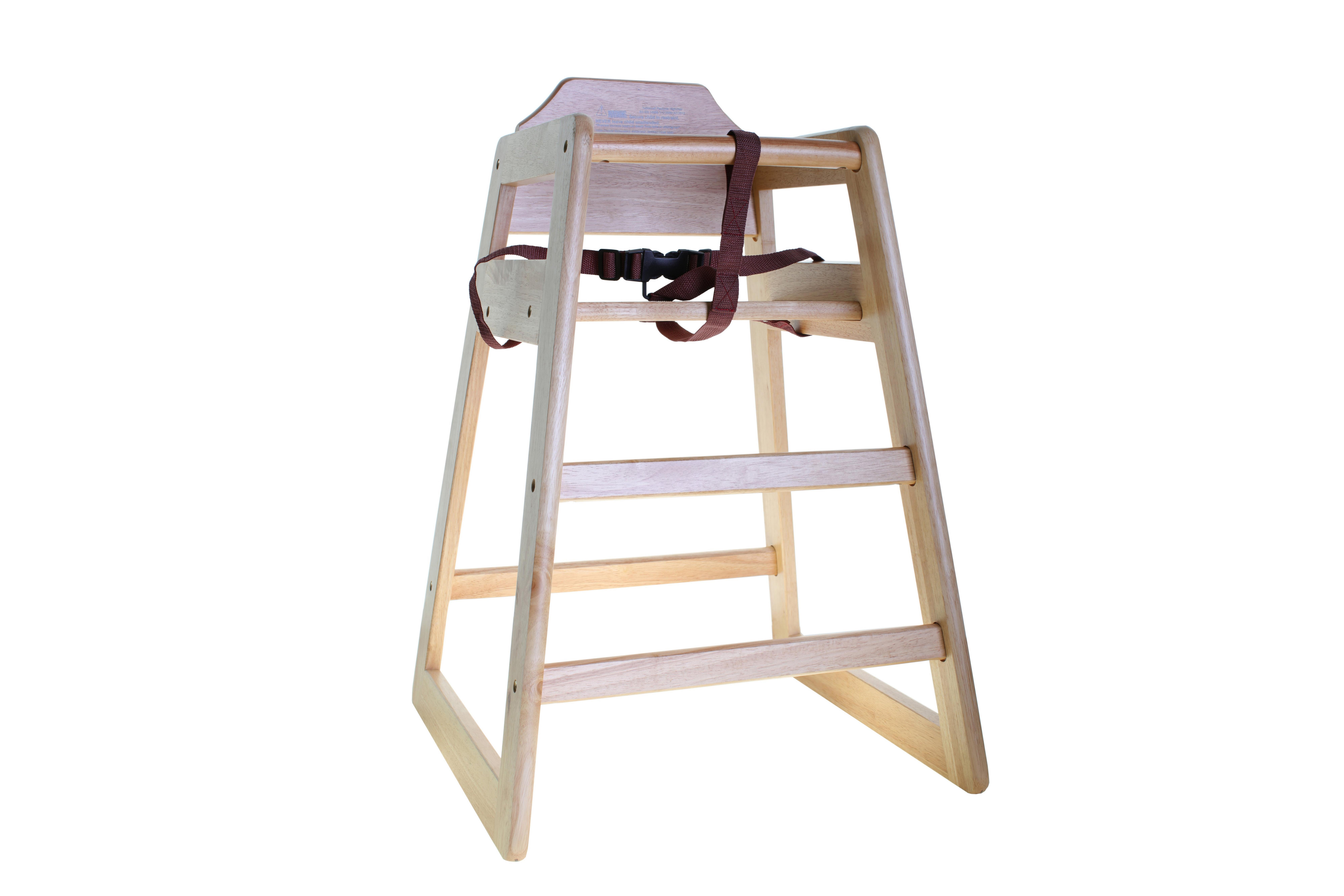 Tablecraft Natural Wooden High Chair