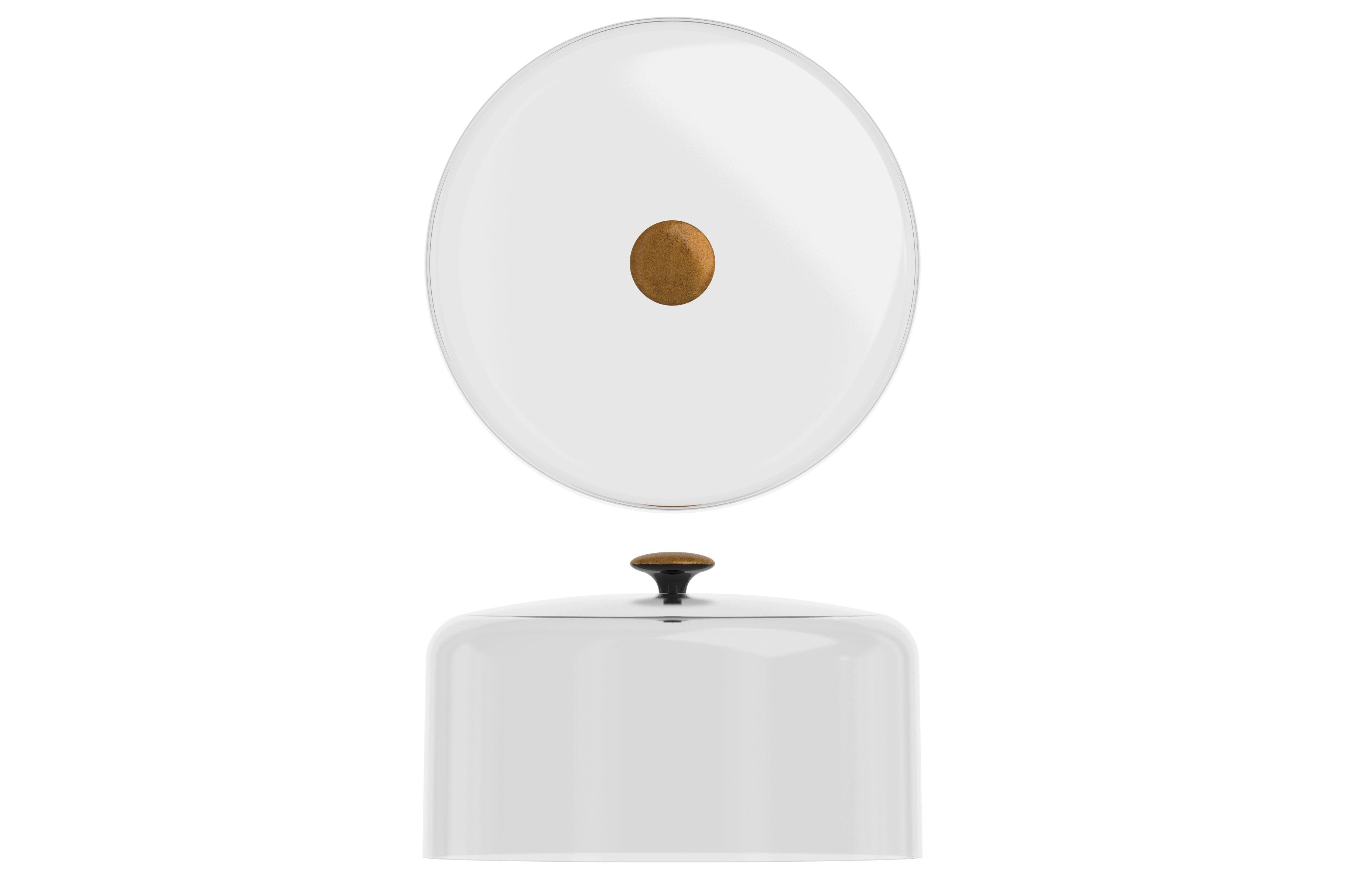 Utah PC Cake Dome Lid Clear with Copper Handle 26.5cm