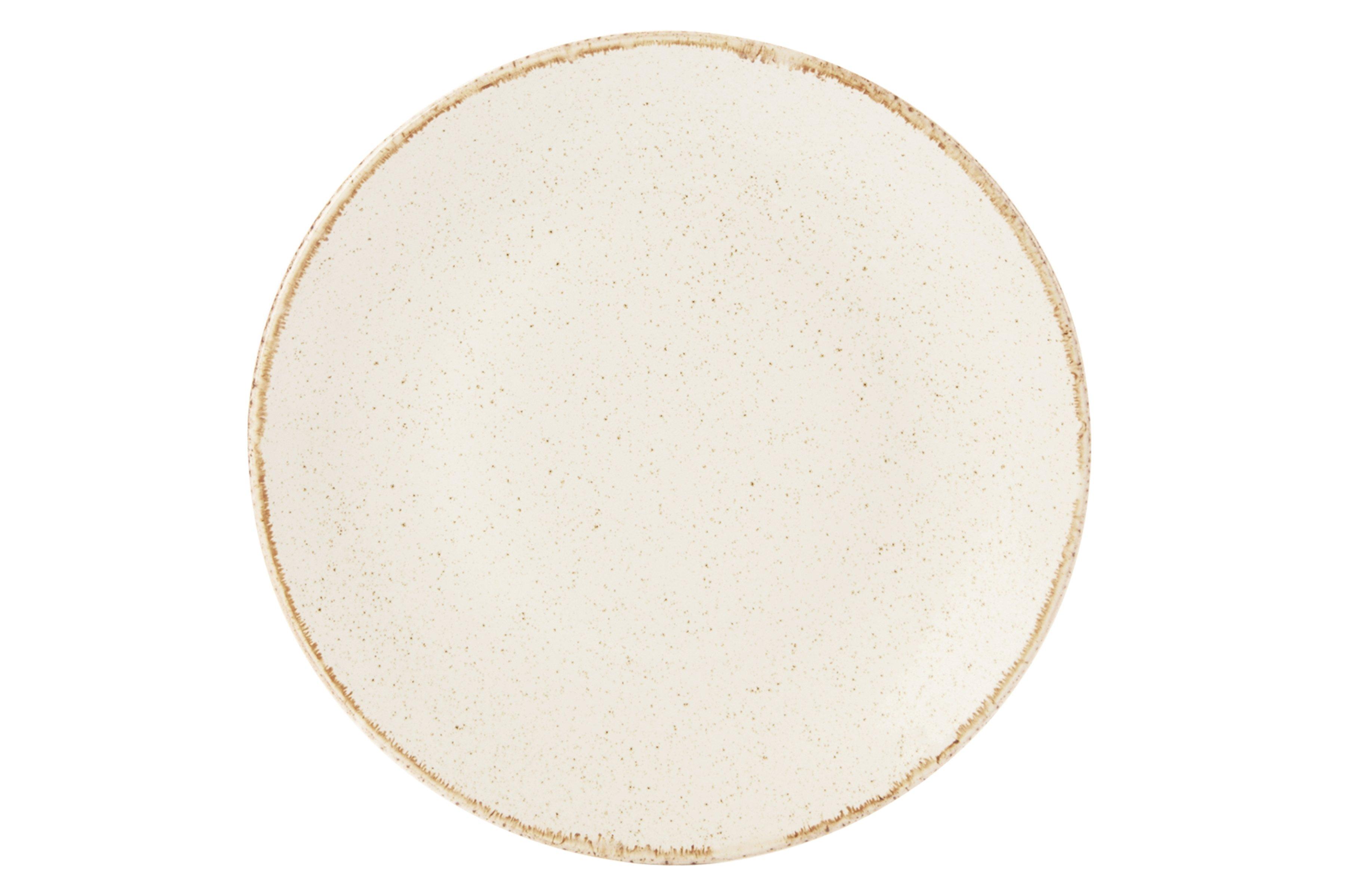 Porcelite Seasons Coupe Plate Oatmeal 18cm