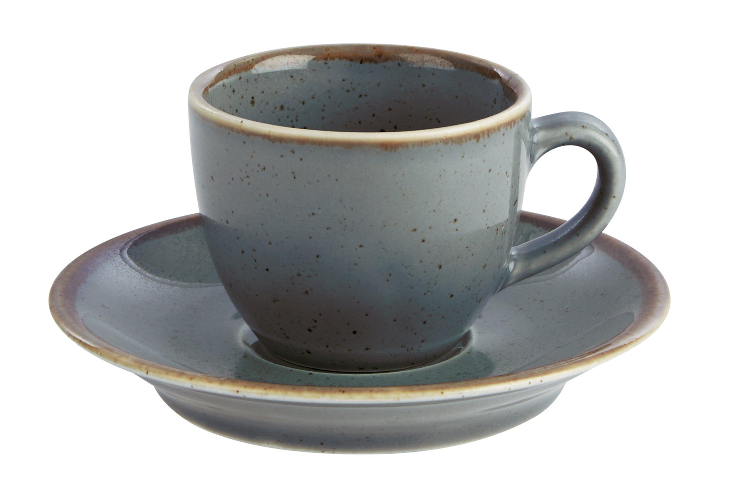 Porcelite Seasons Espresso Cup Storm Grey 85ml