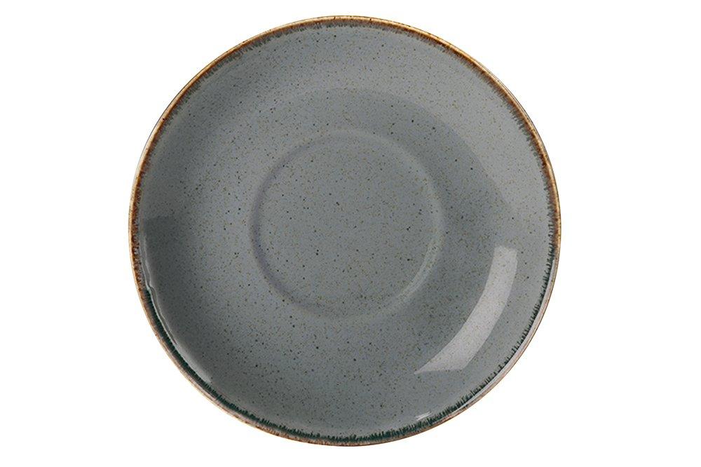 Porcelite Seasons Espresso Saucer Storm Grey 11.4cm
