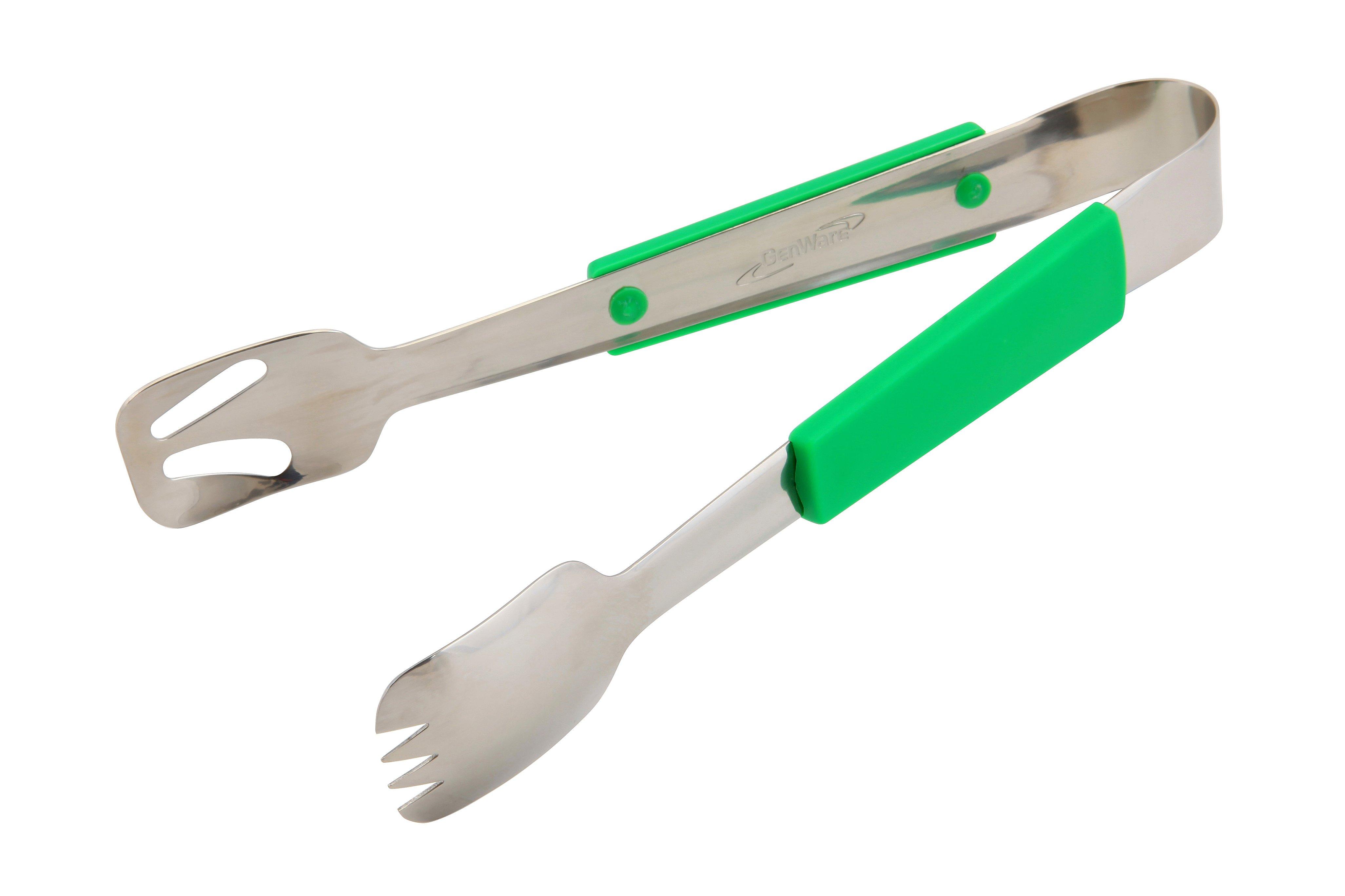 Green  BuffetPro Buffet Tongs