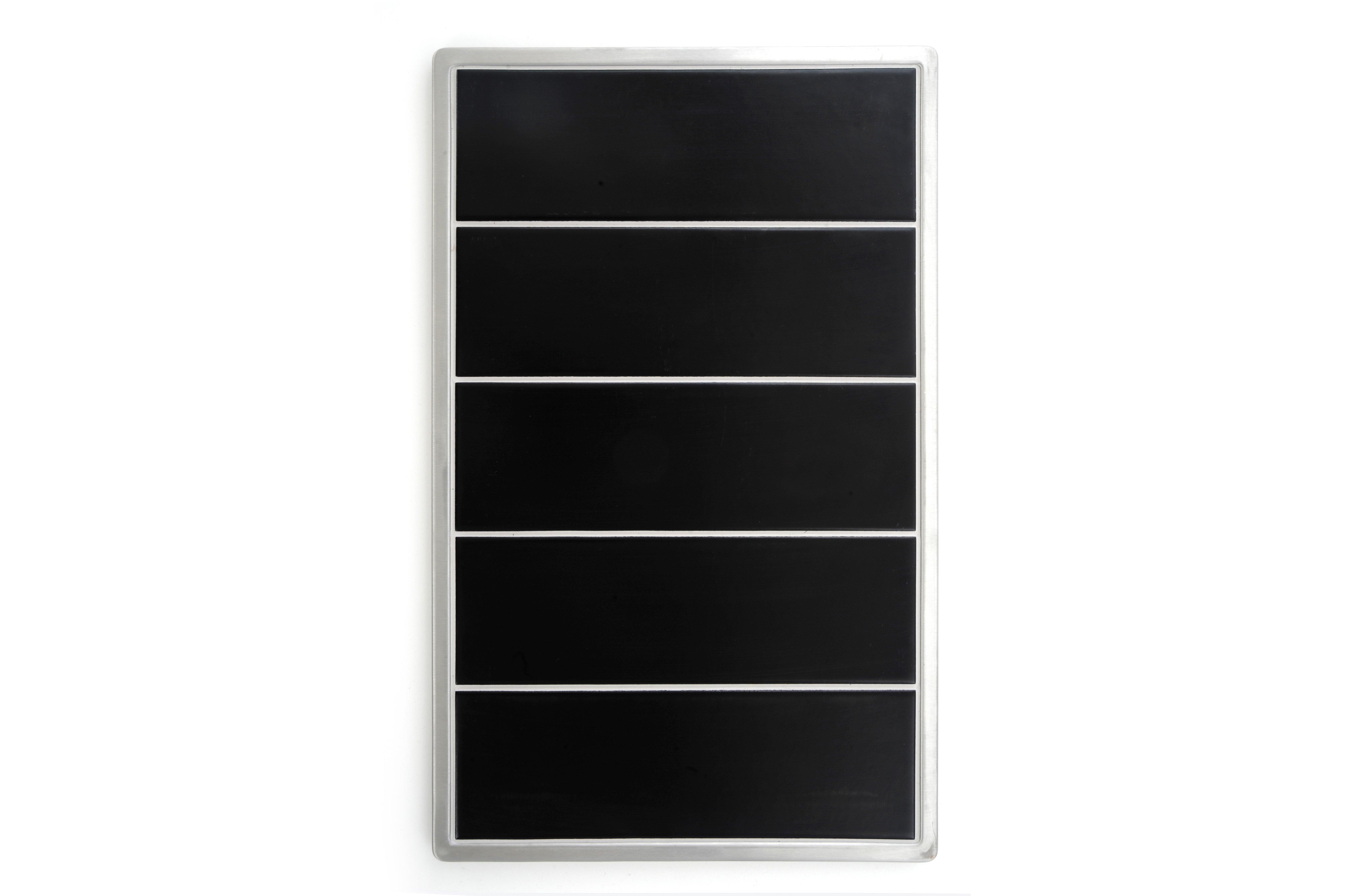 Primeware Black Bar Ceramic Hot Tile 1/1 GN