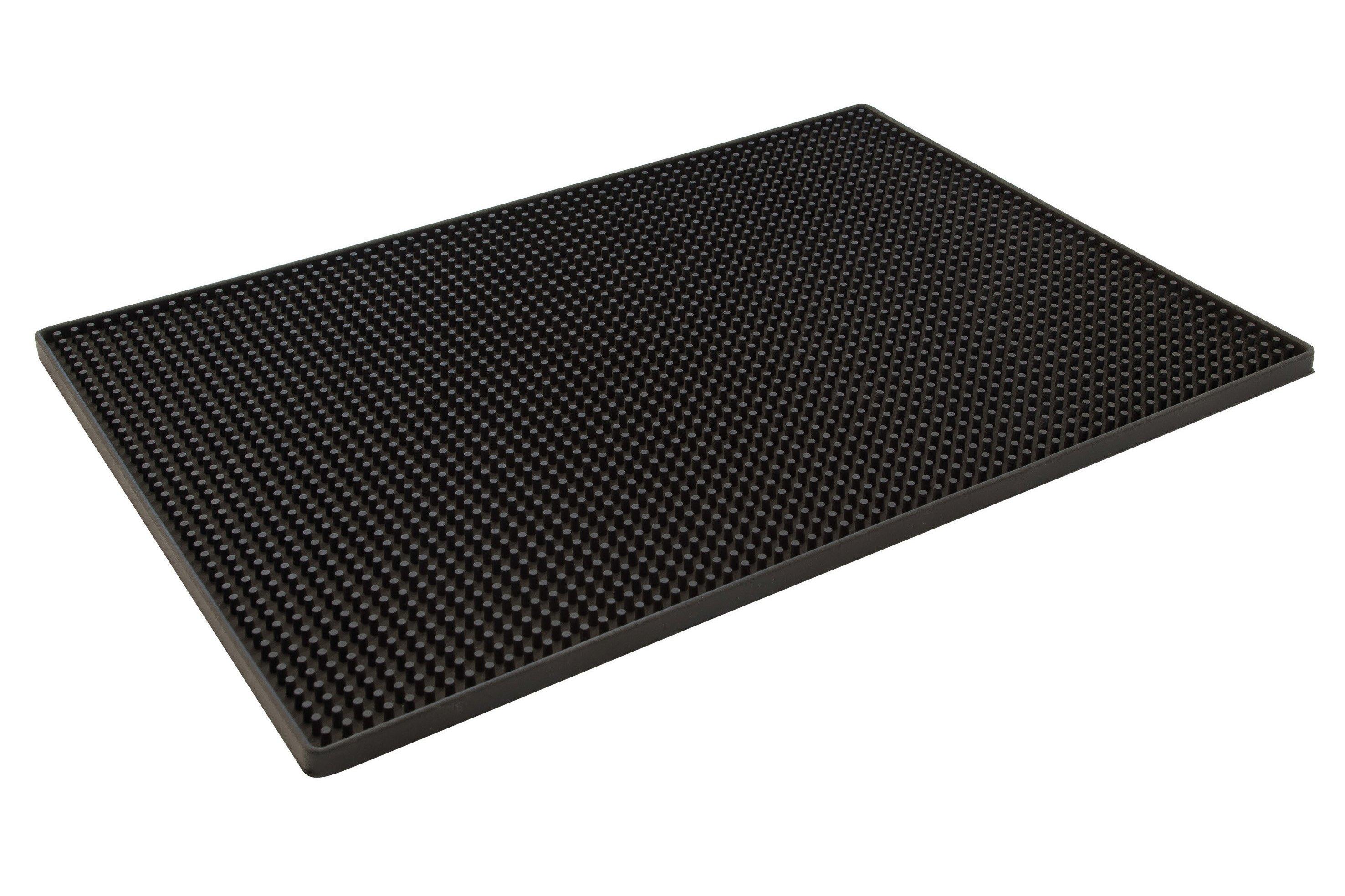 Black Service Mat