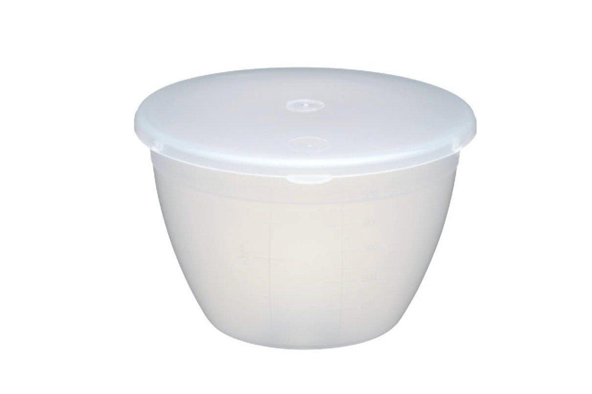 Plastic Pudding Bowl & Lid 0.57ltr