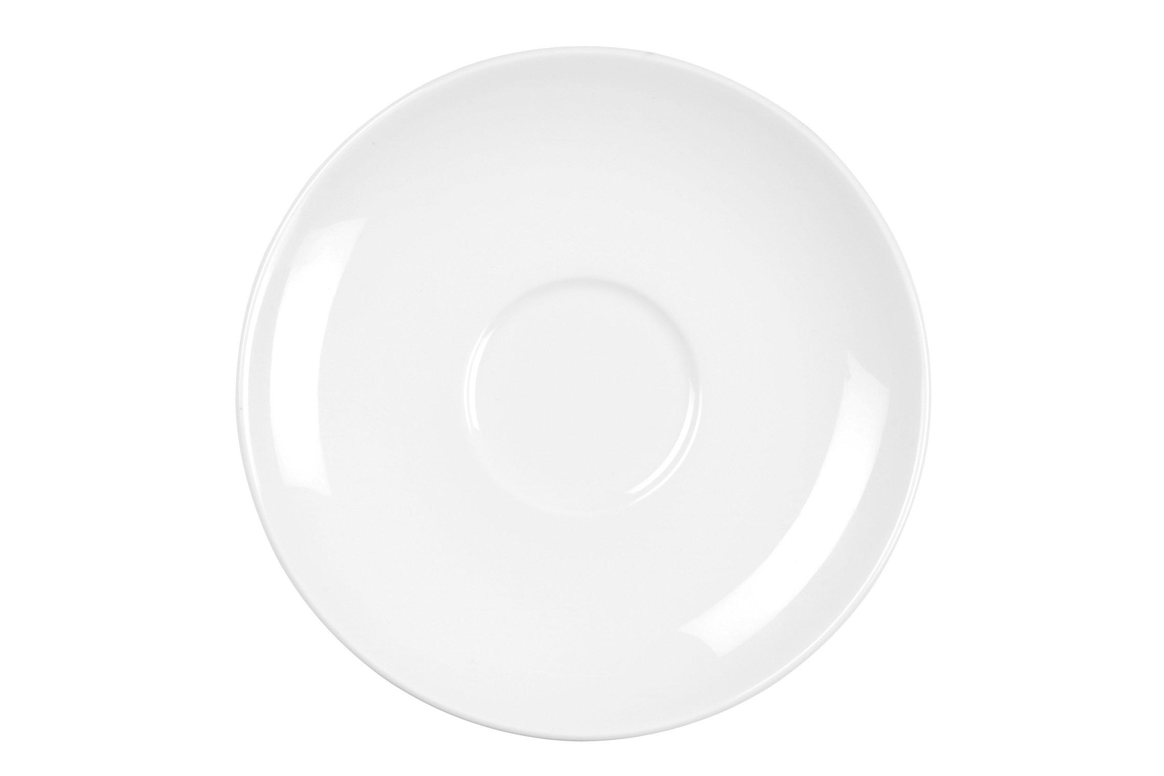 Churchill Alchemy White Coupe Teasaucer