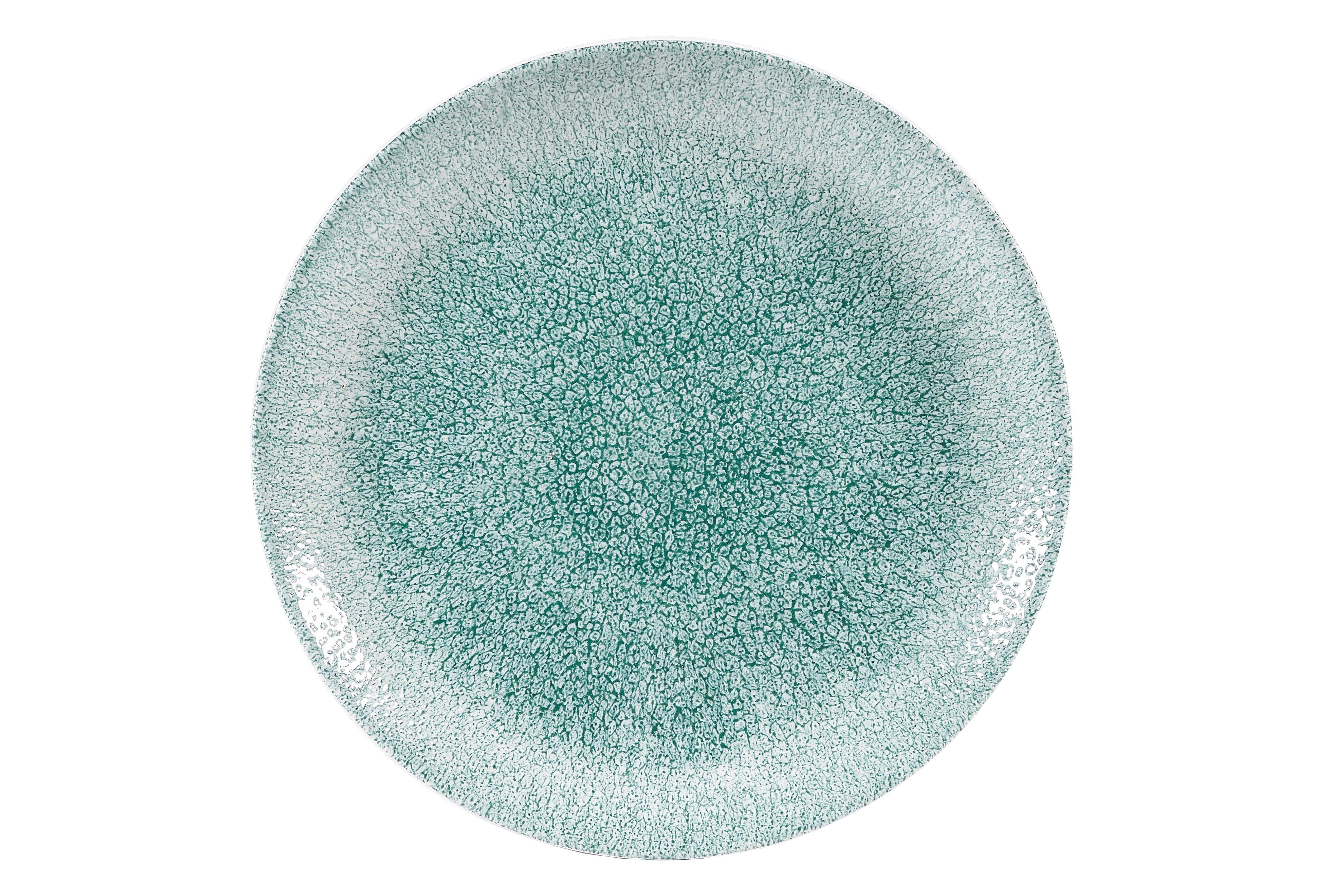 Churchill Raku Coupe Bowl Jade Green 1140ml