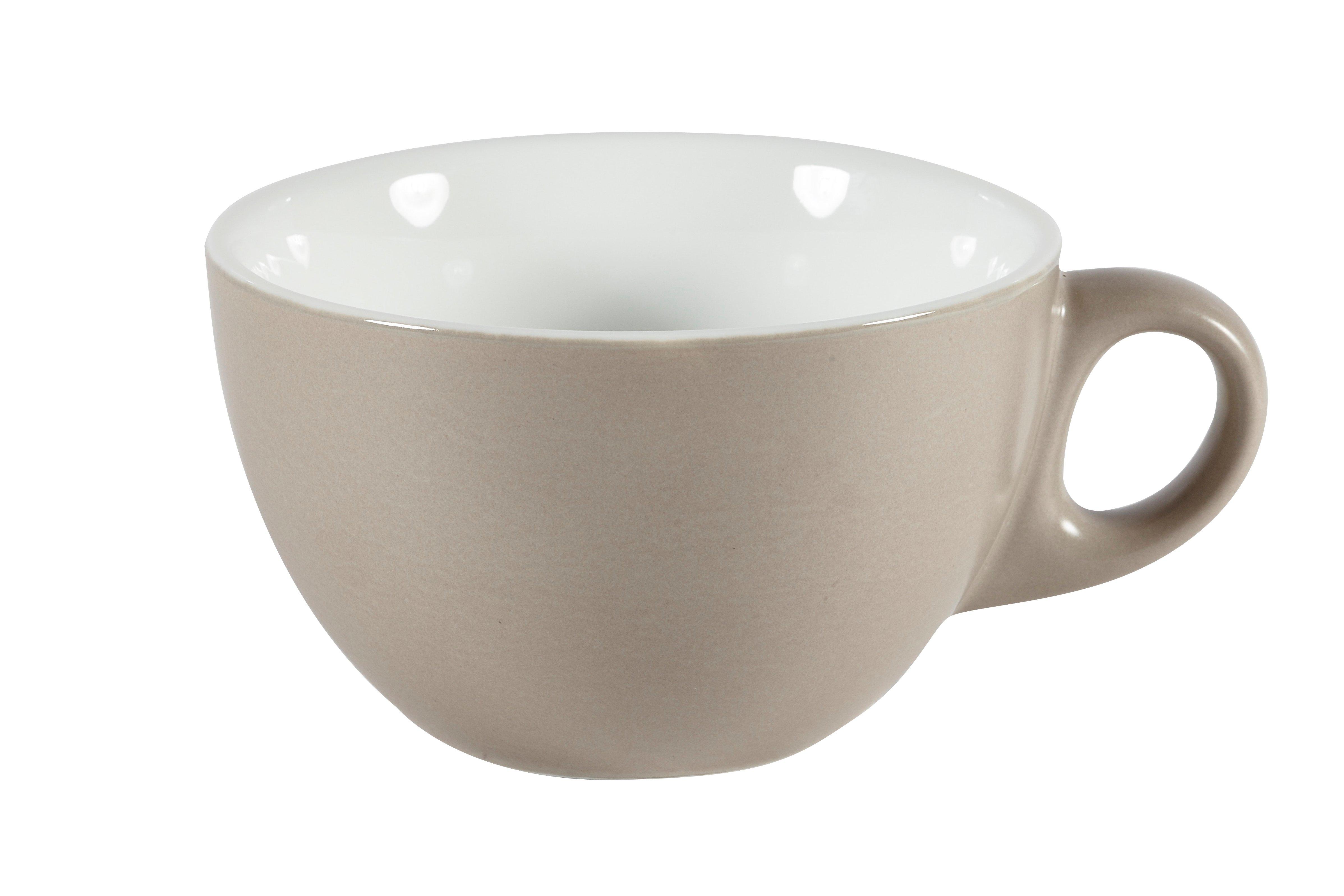 Churchill Smoke Grey Menu Beverage Cappuccino Cup 340ml