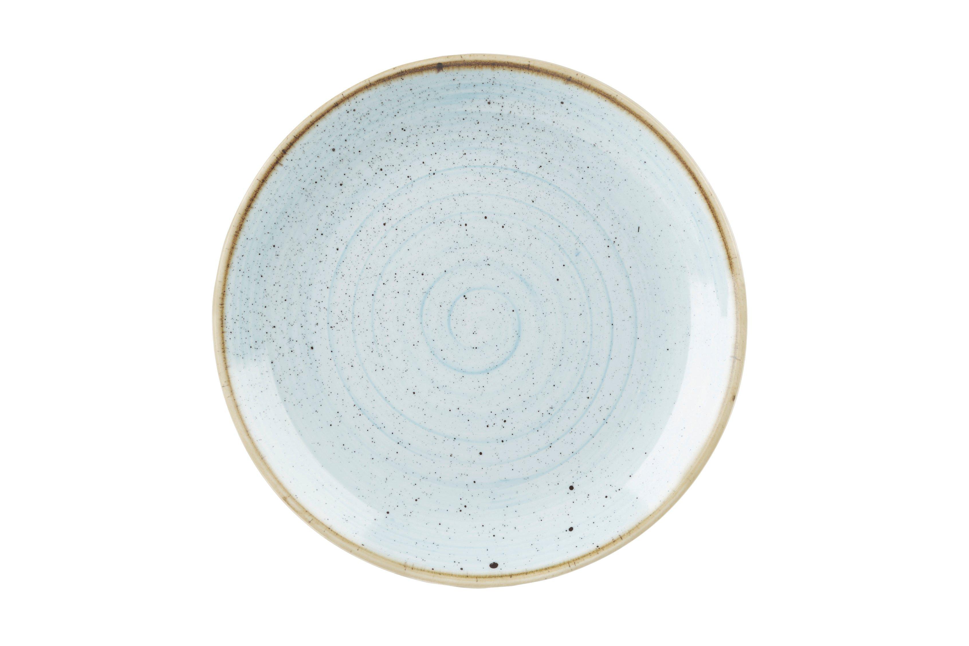 Churchill Stonecast Duck Egg 28.5cm Coupe Plate